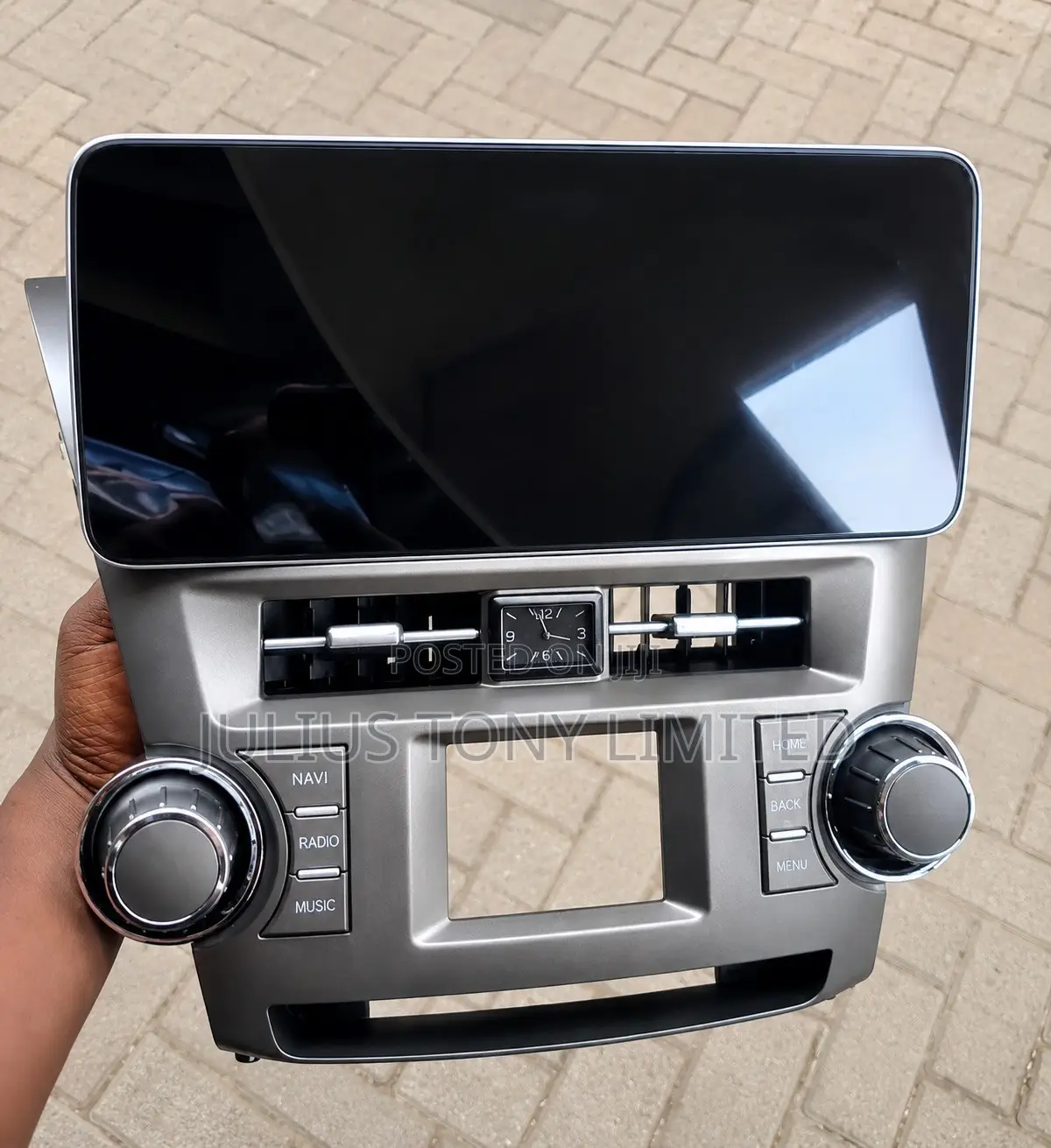 Toyota Highlander 2008-2013 Tesla Android Navigation Stereo Longscreen