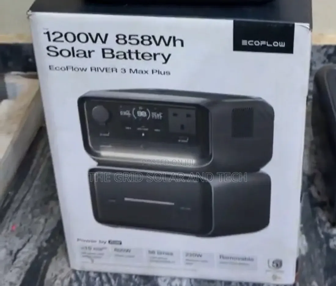 ⚡ Ecoflow River 3 Max Plus – 856wh | 600w Output | 1200w Surge