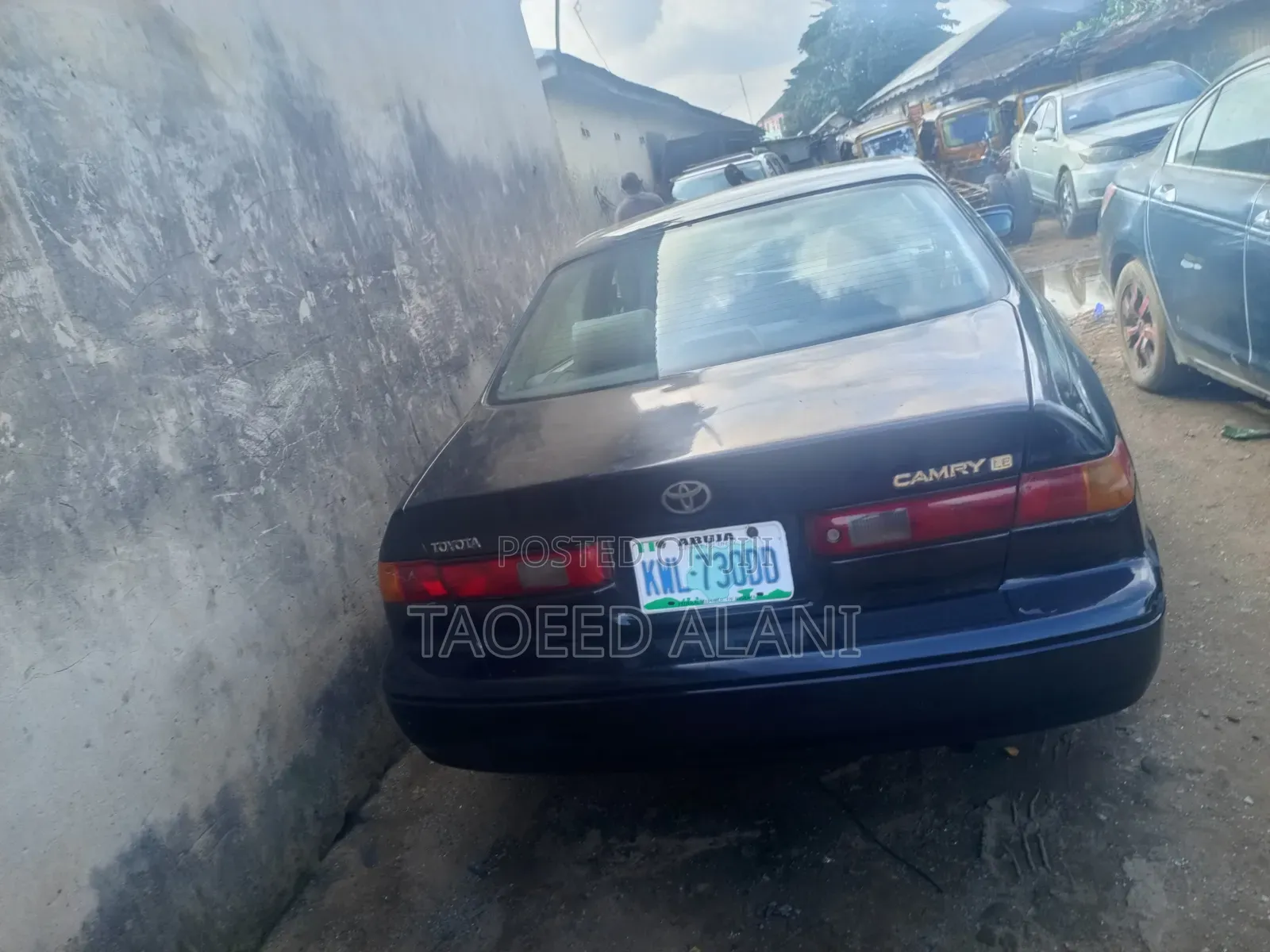 Toyota Camry 2008 Blue