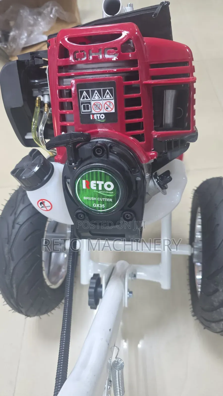 Reto 4 Stroke Wheel Brushcutter Machine