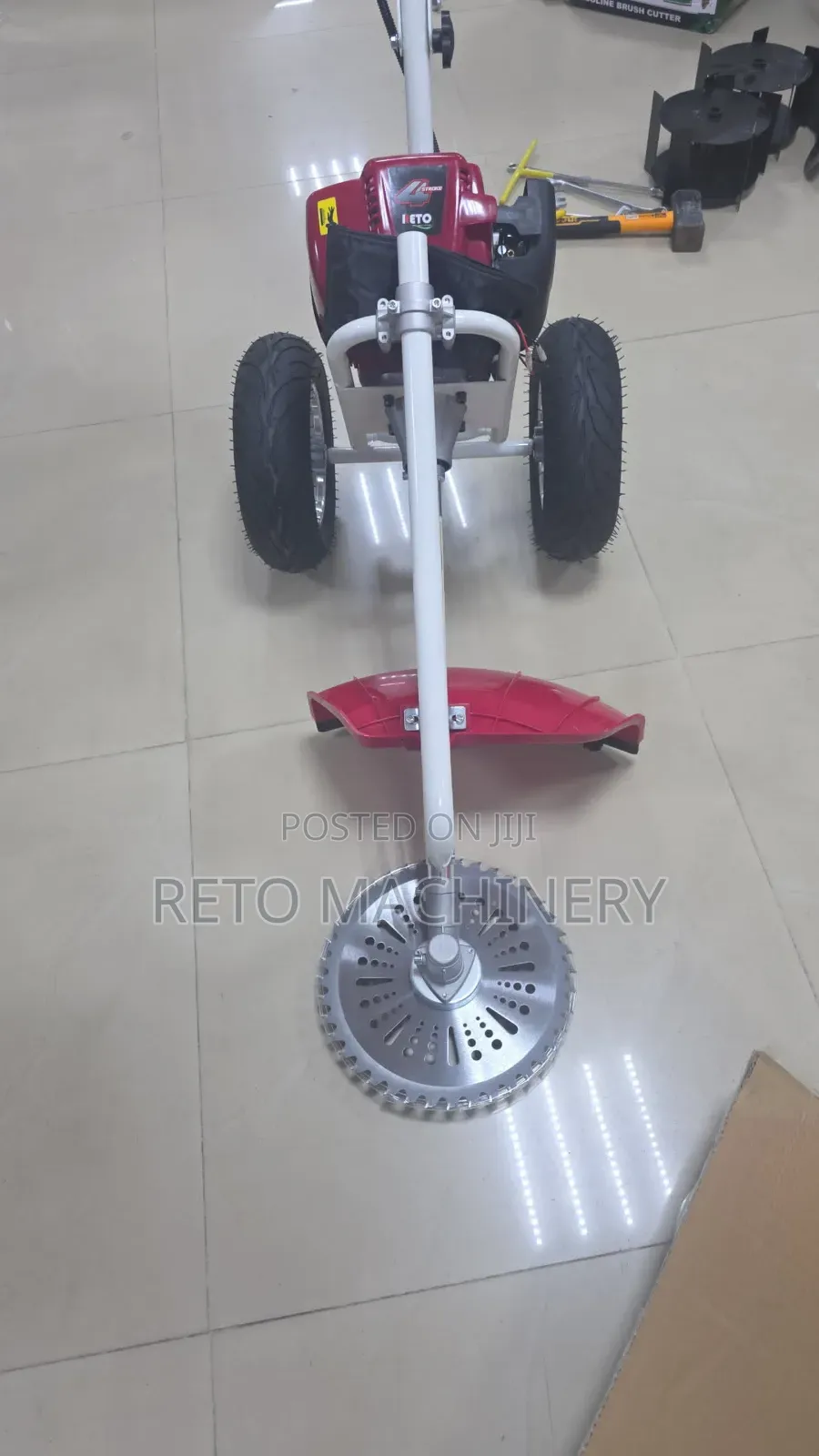 Reto 4 Stroke Wheel Brushcutter Machine