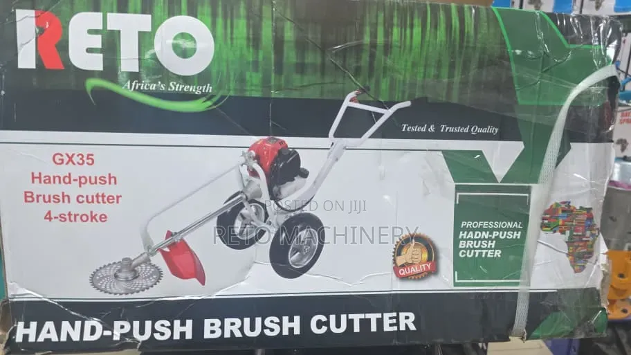 Reto 4 Stroke Wheel Brushcutter Machine