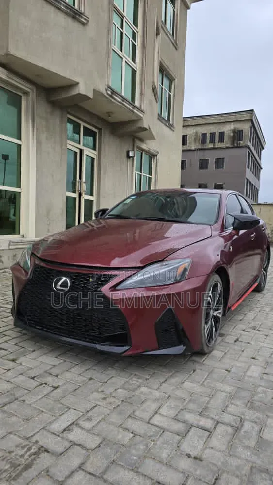 Lexus IS 2007 Red