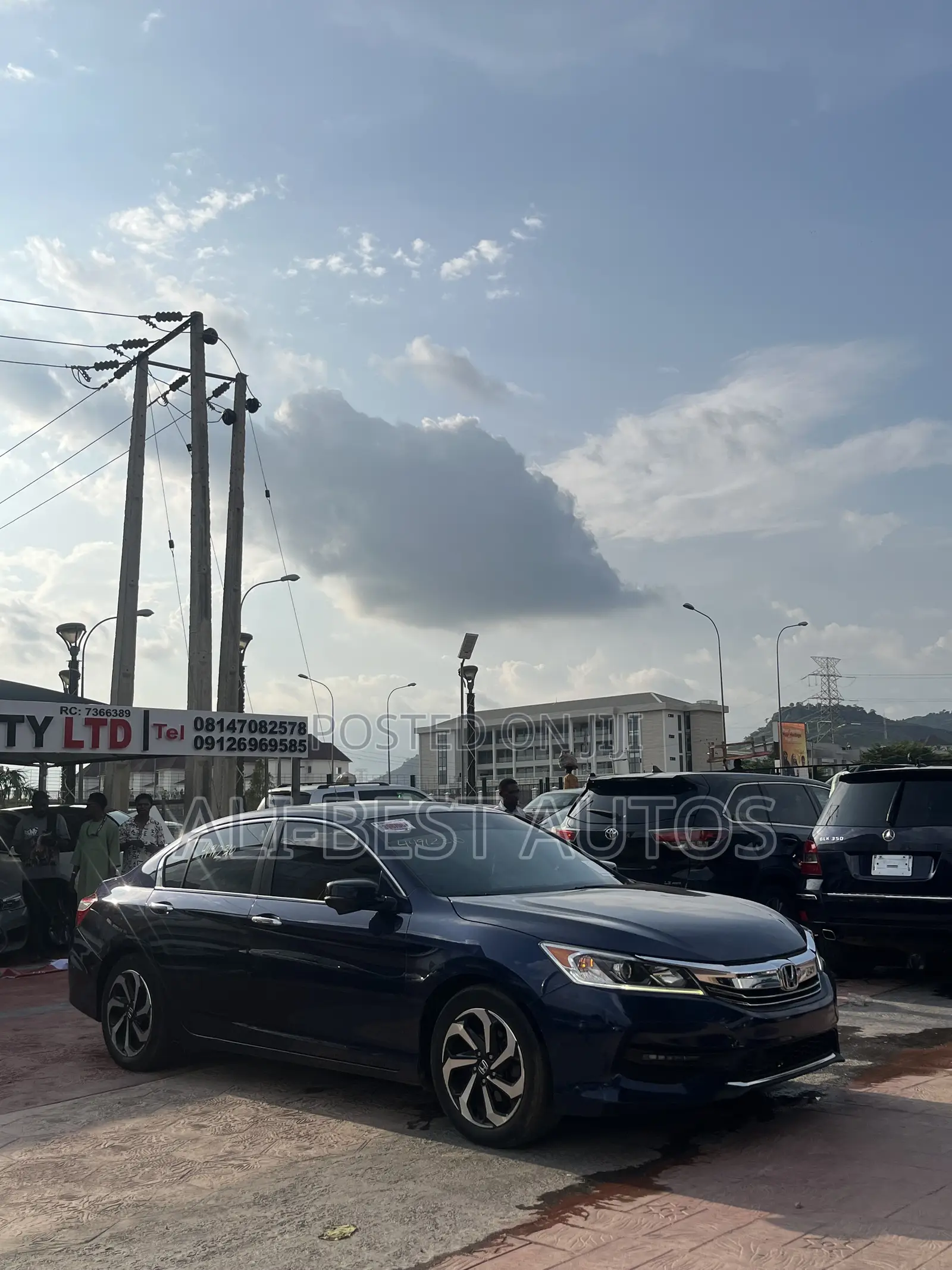 Honda Accord 2017 Blue