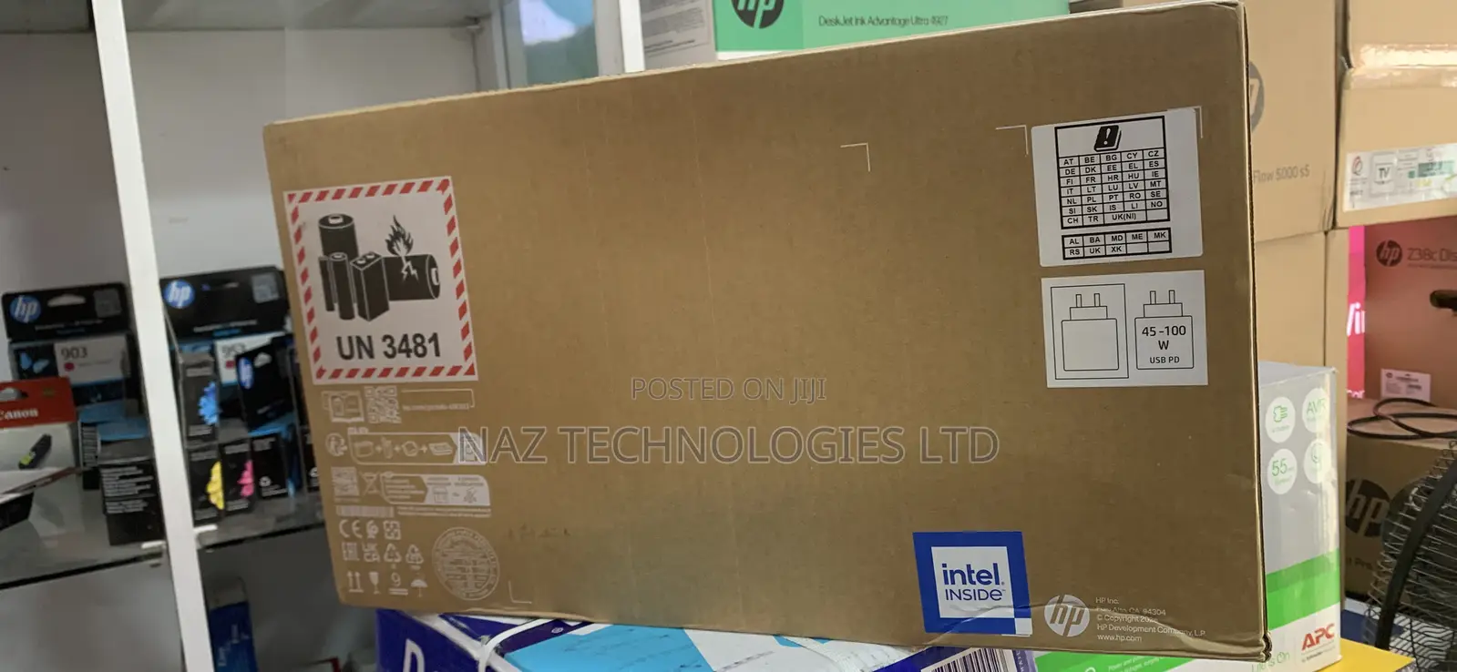 New Laptop HP 240 G9 8GB Intel Core i3 SSD 512GB