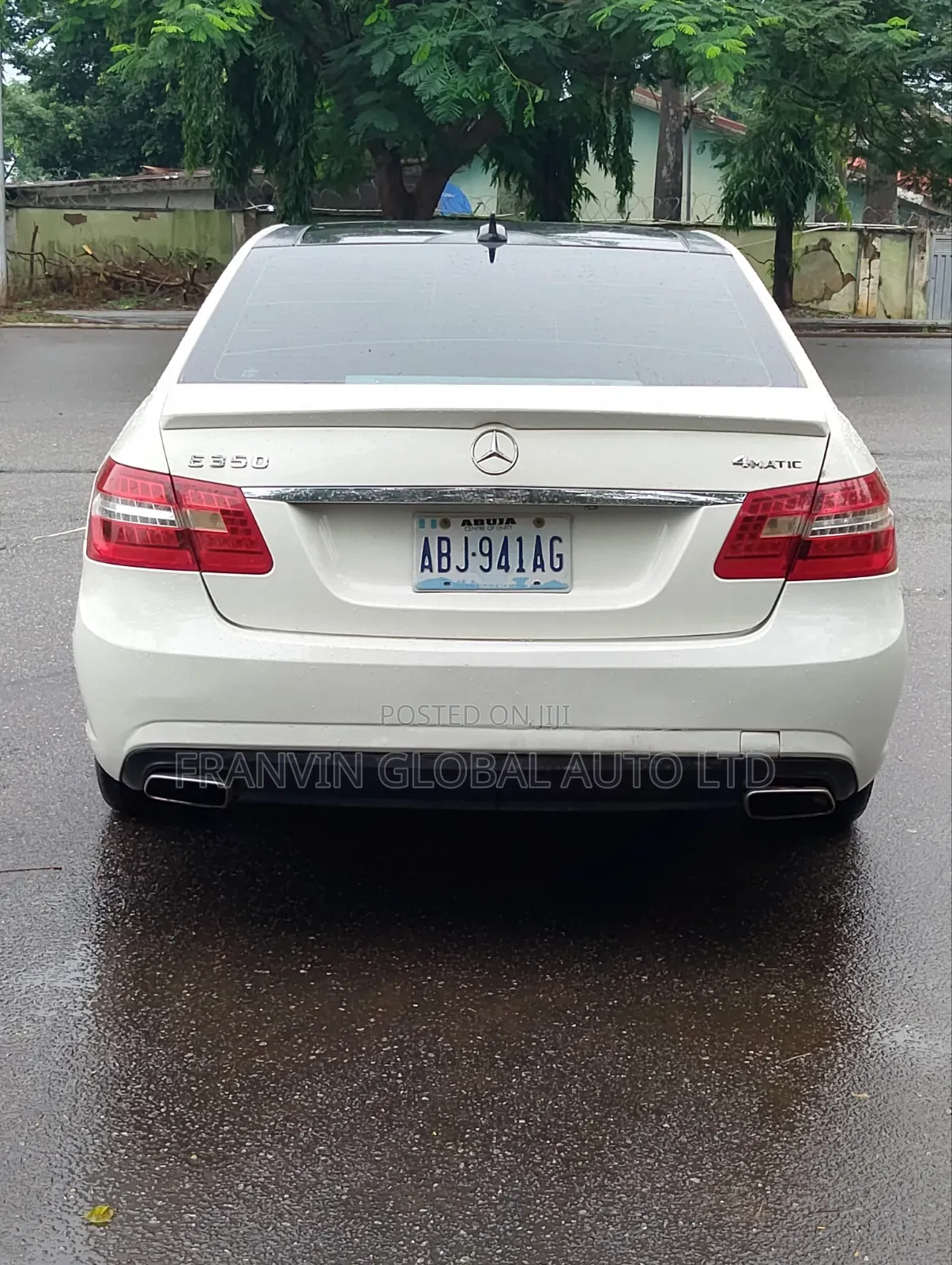 Mercedes-Benz E350 2011 White