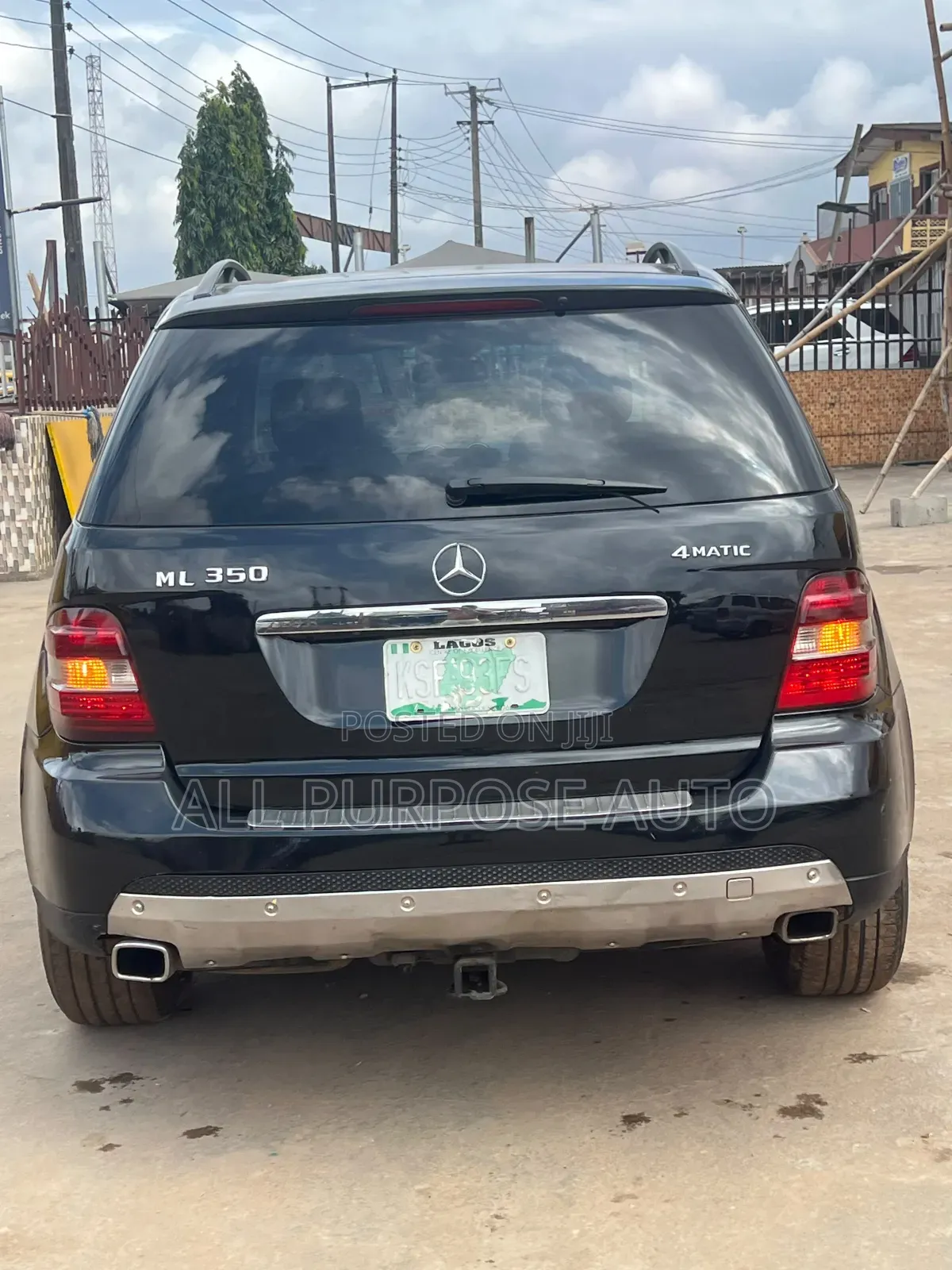 Mercedes-Benz M Class 2008 Black