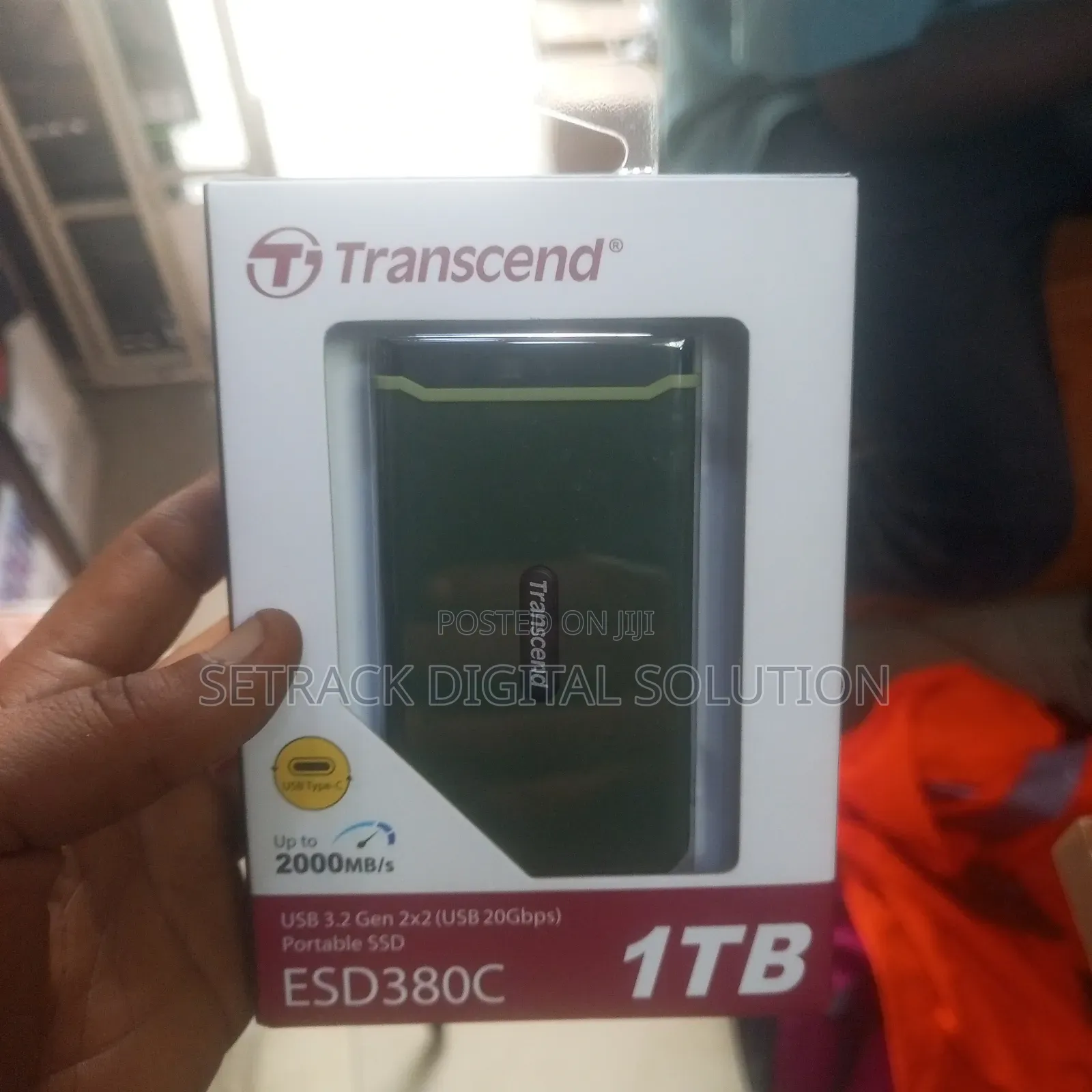 Transcend 1tb Esd380c Portable SSD 2000mb/S