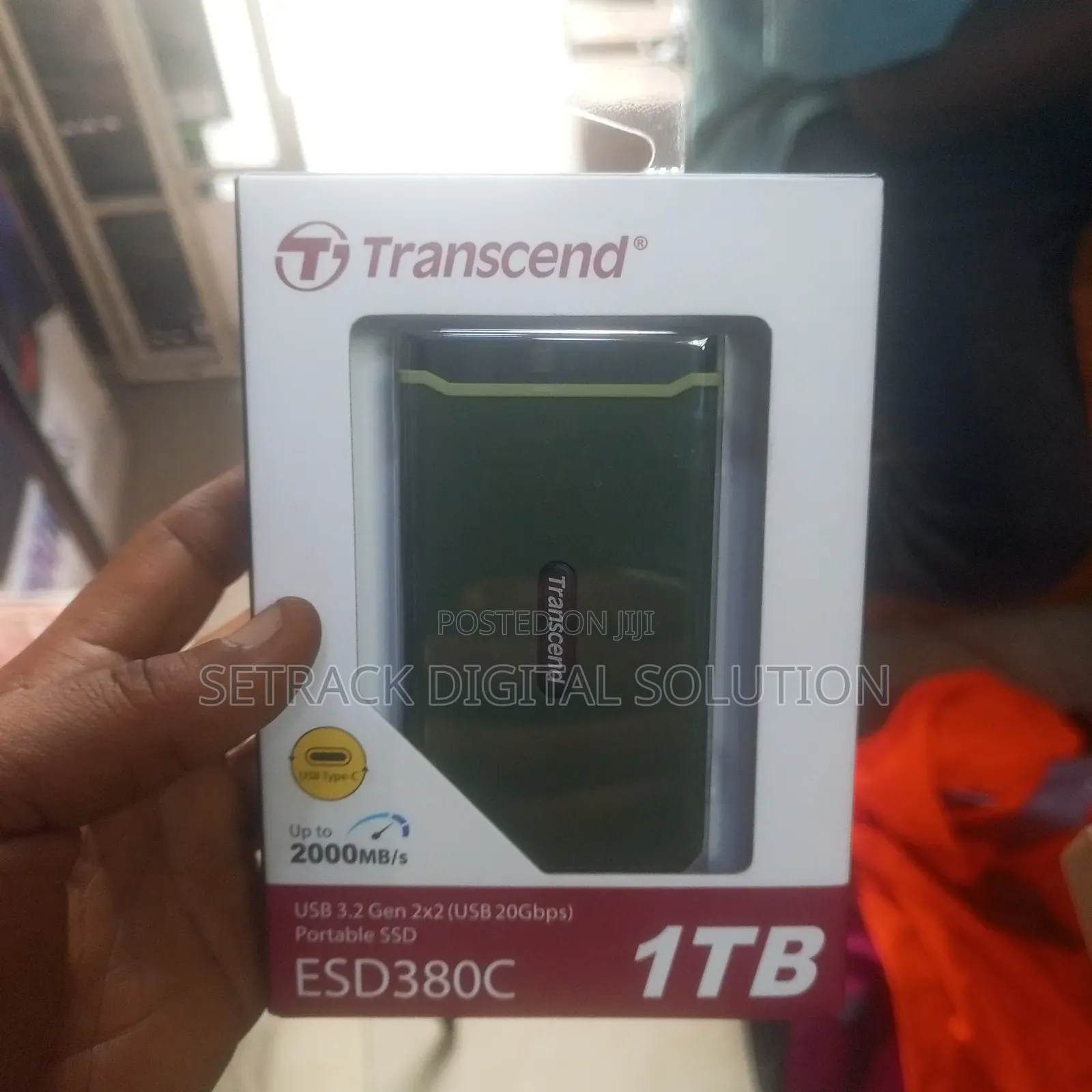 Transcend 1tb Esd380c Portable SSD 2000mb/S