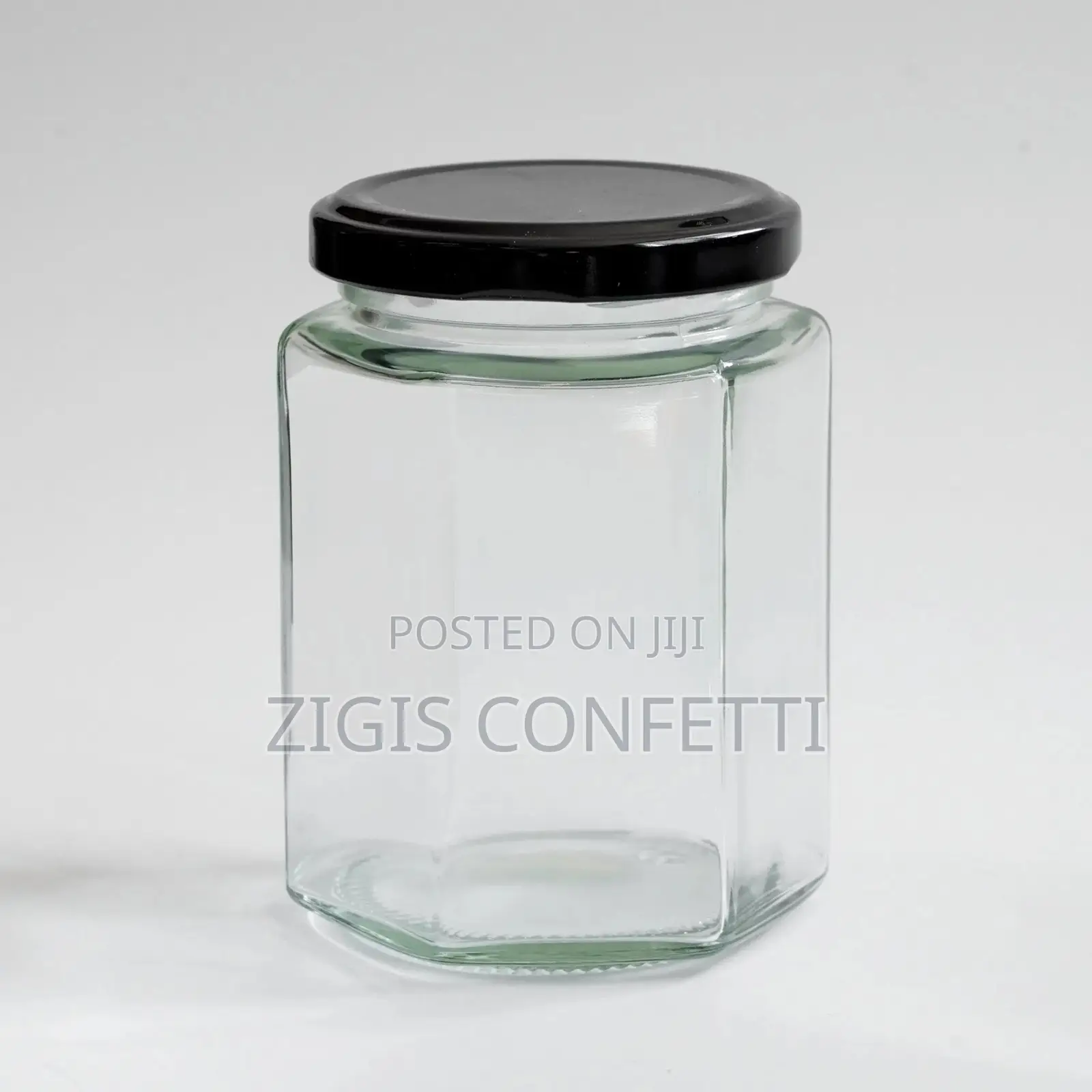500 Ml Hexagonal Storage Jars