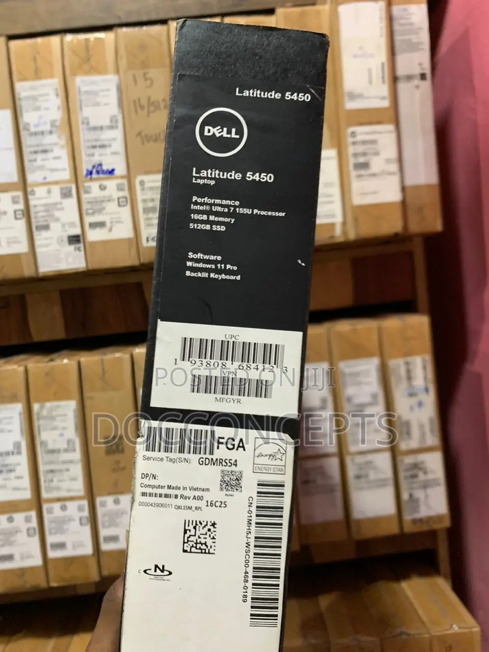 New Laptop Dell Latitude 5450 16GB Intel Core Ultra 7 SSD 512GB