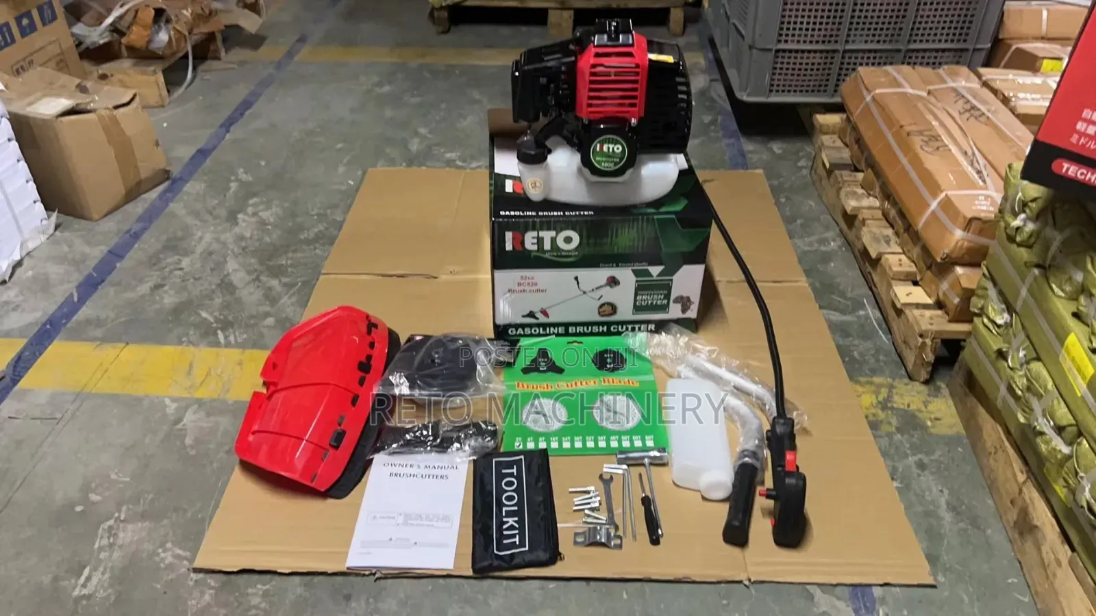Reto BC430 Brushcutter Machine