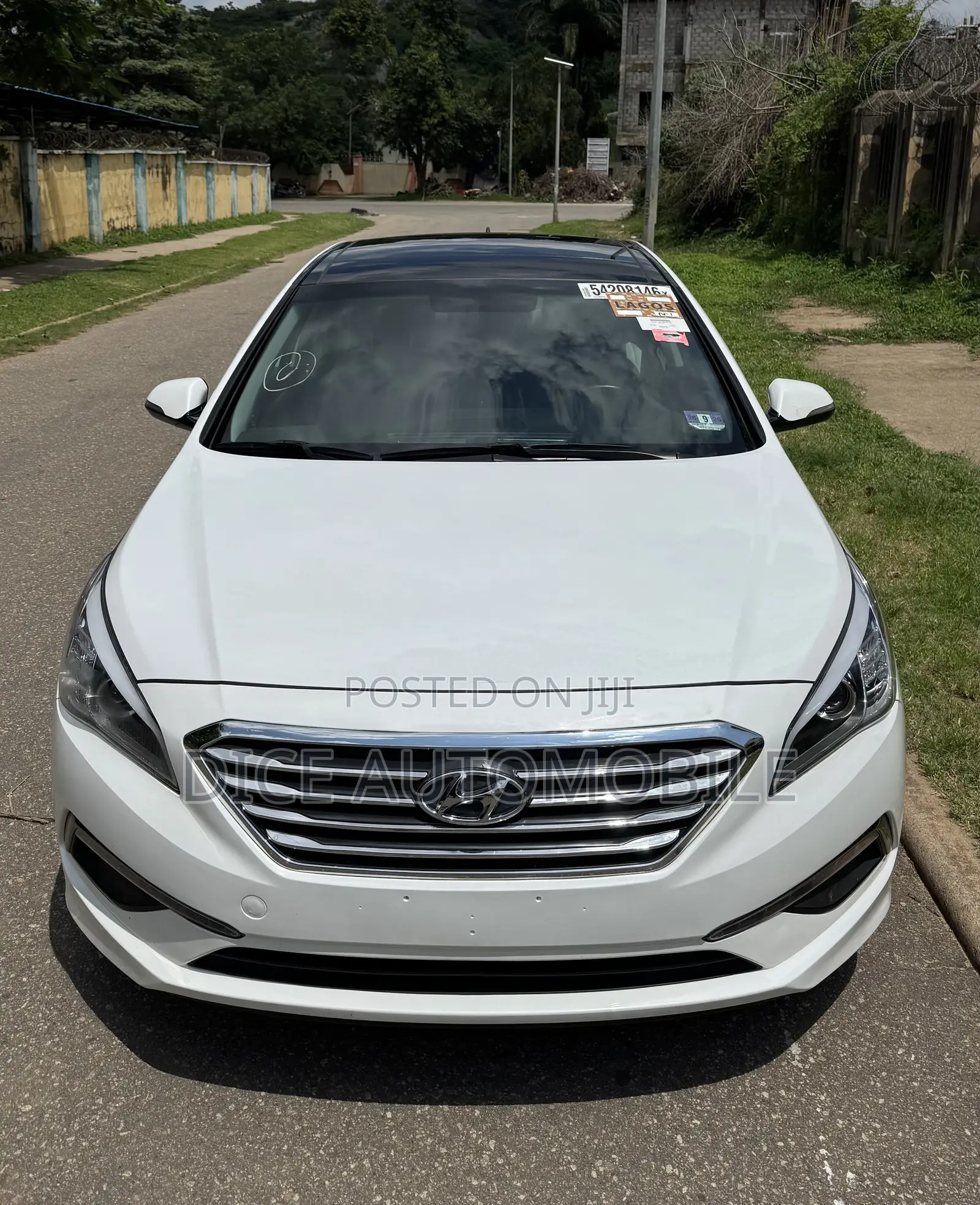 Hyundai Sonata Limited 4dr Sedan (2.4L 4cyl 6A) 2015 White