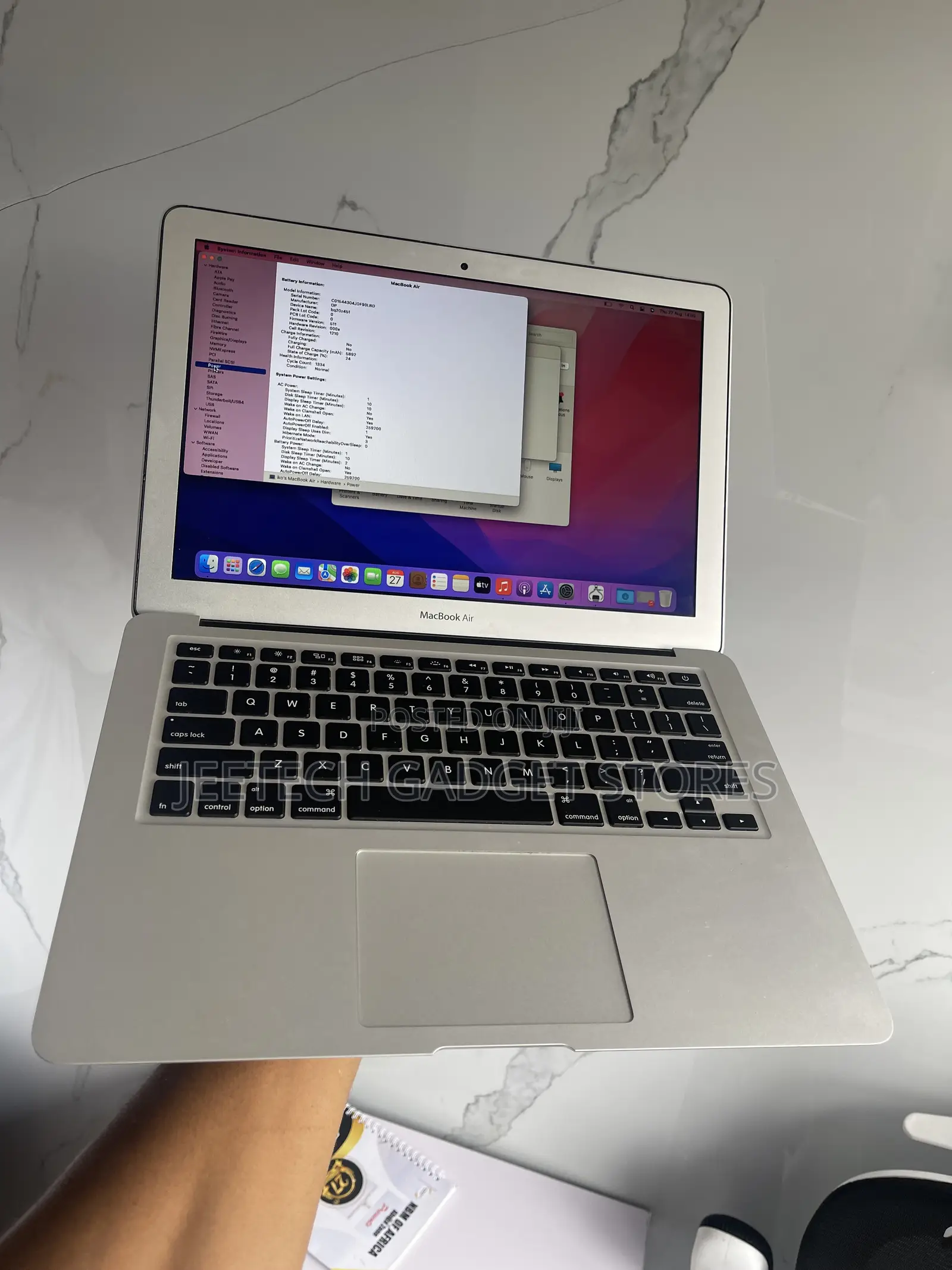Laptop Apple MacBook Air 2015 4GB Intel Core i5 SSD 128GB