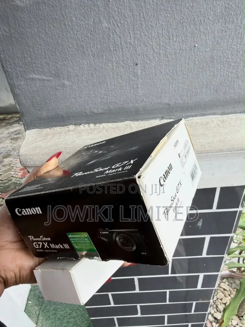 Open Box Canon Powershot Gx7 Mark III