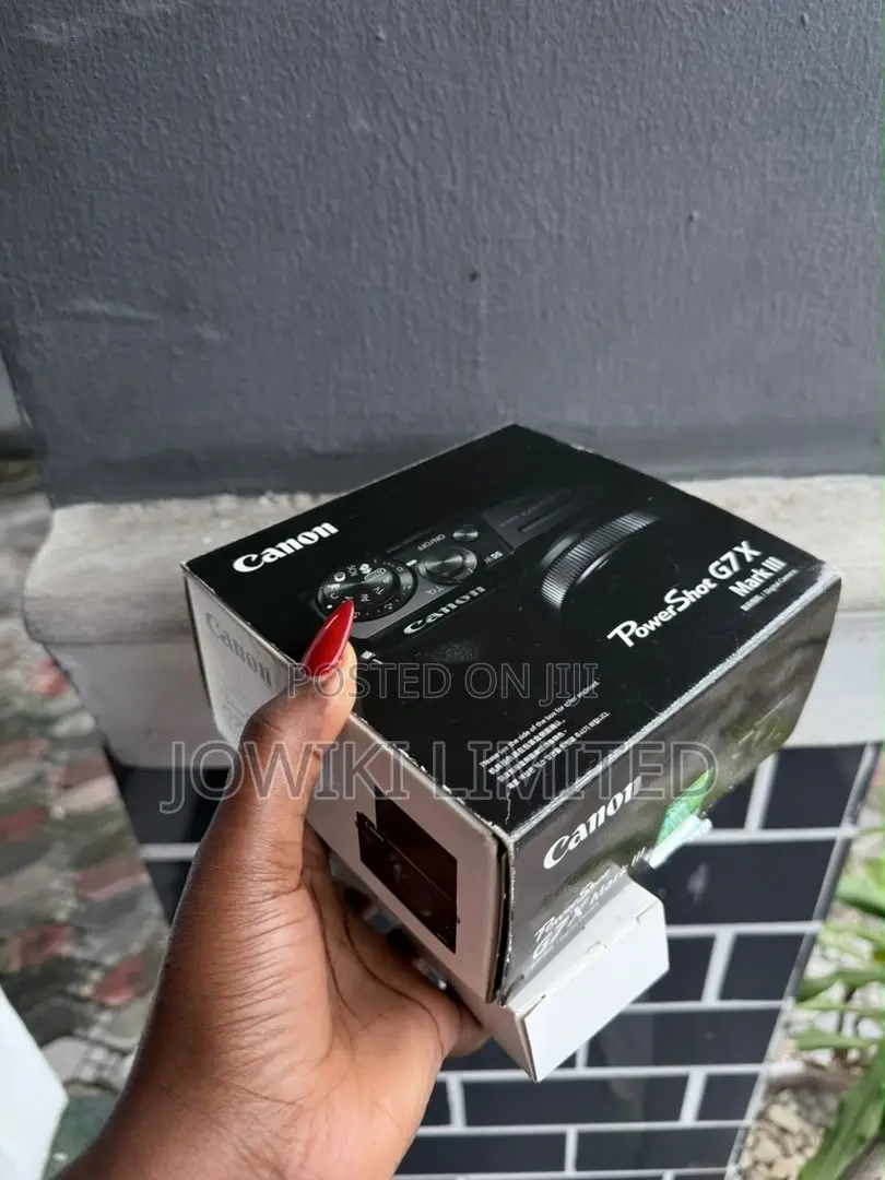 Open Box Canon Powershot Gx7 Mark III