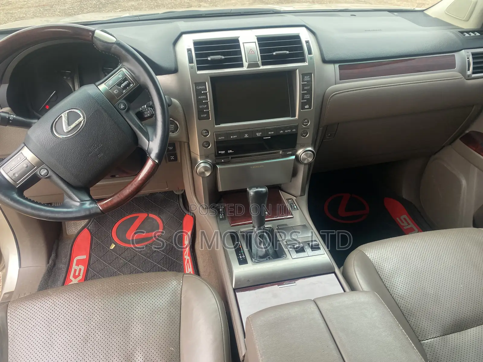 Lexus GX 460 2011 Gold