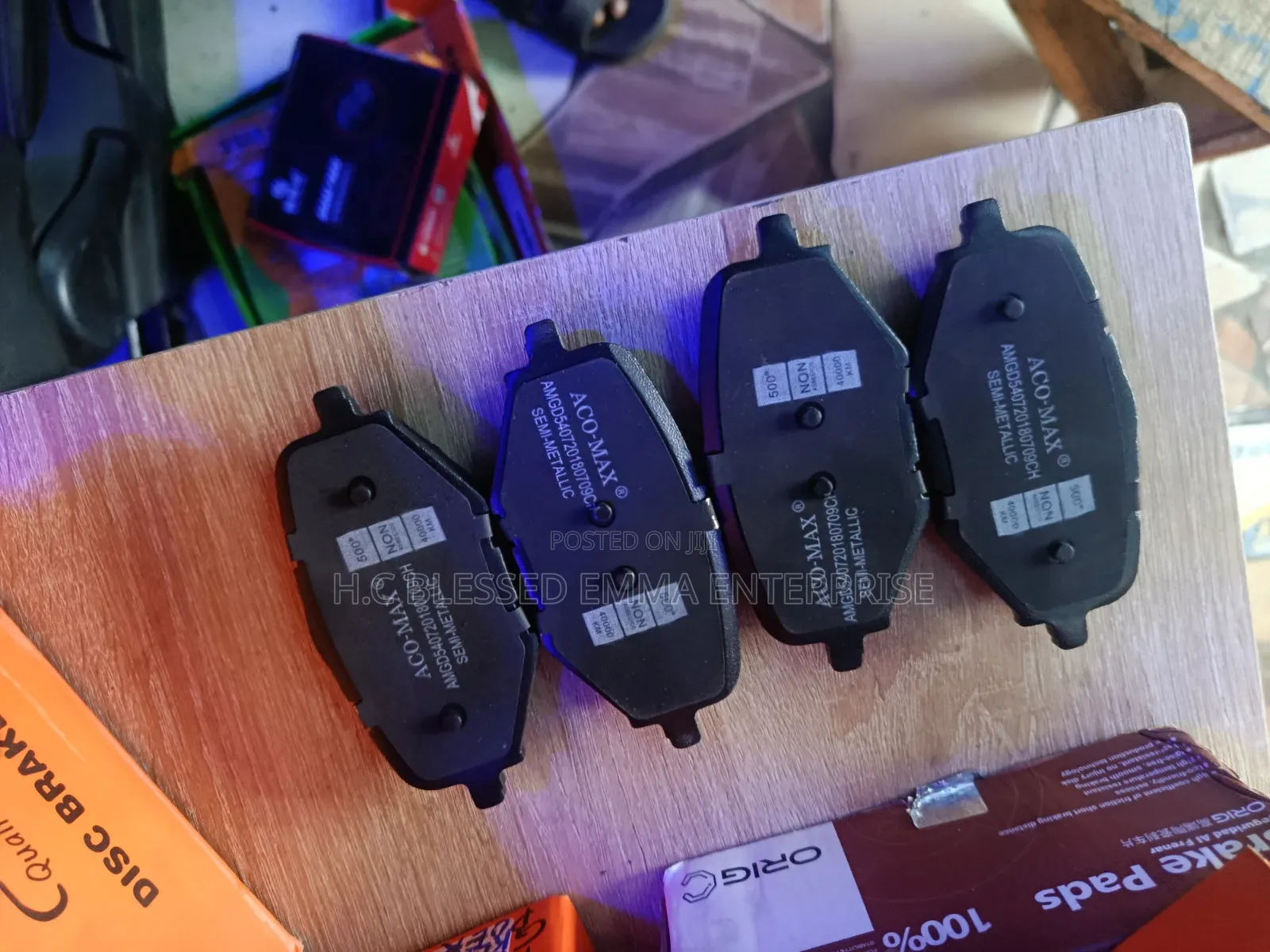 Original Back Brake Pads CHANGAN UNI-K
