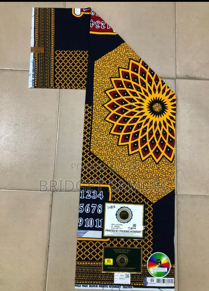 Quality Ankara Fabric – Original Phoenix Hitarget Wax Print