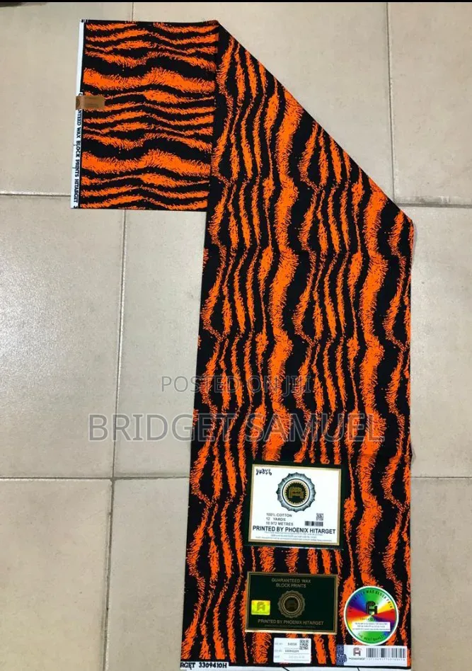 Quality Ankara Fabric – Original Phoenix Hitarget Wax Print