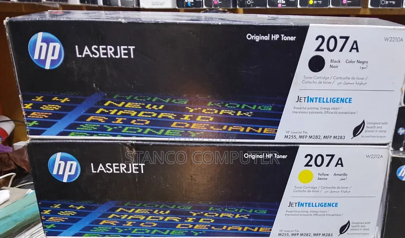 Original HP Toner Cartridge 207 a (Black)