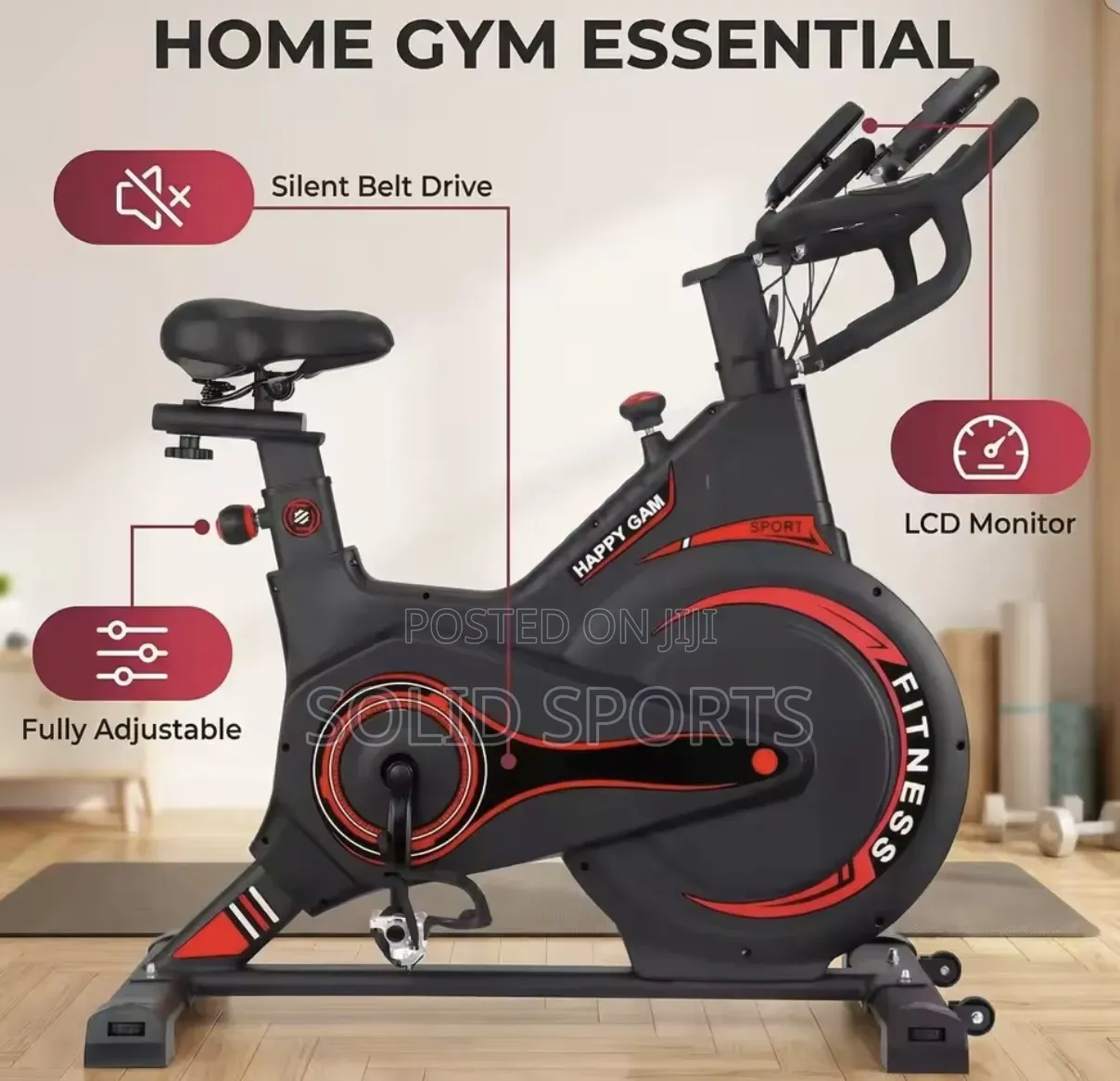 Home Gym Bike 150kg