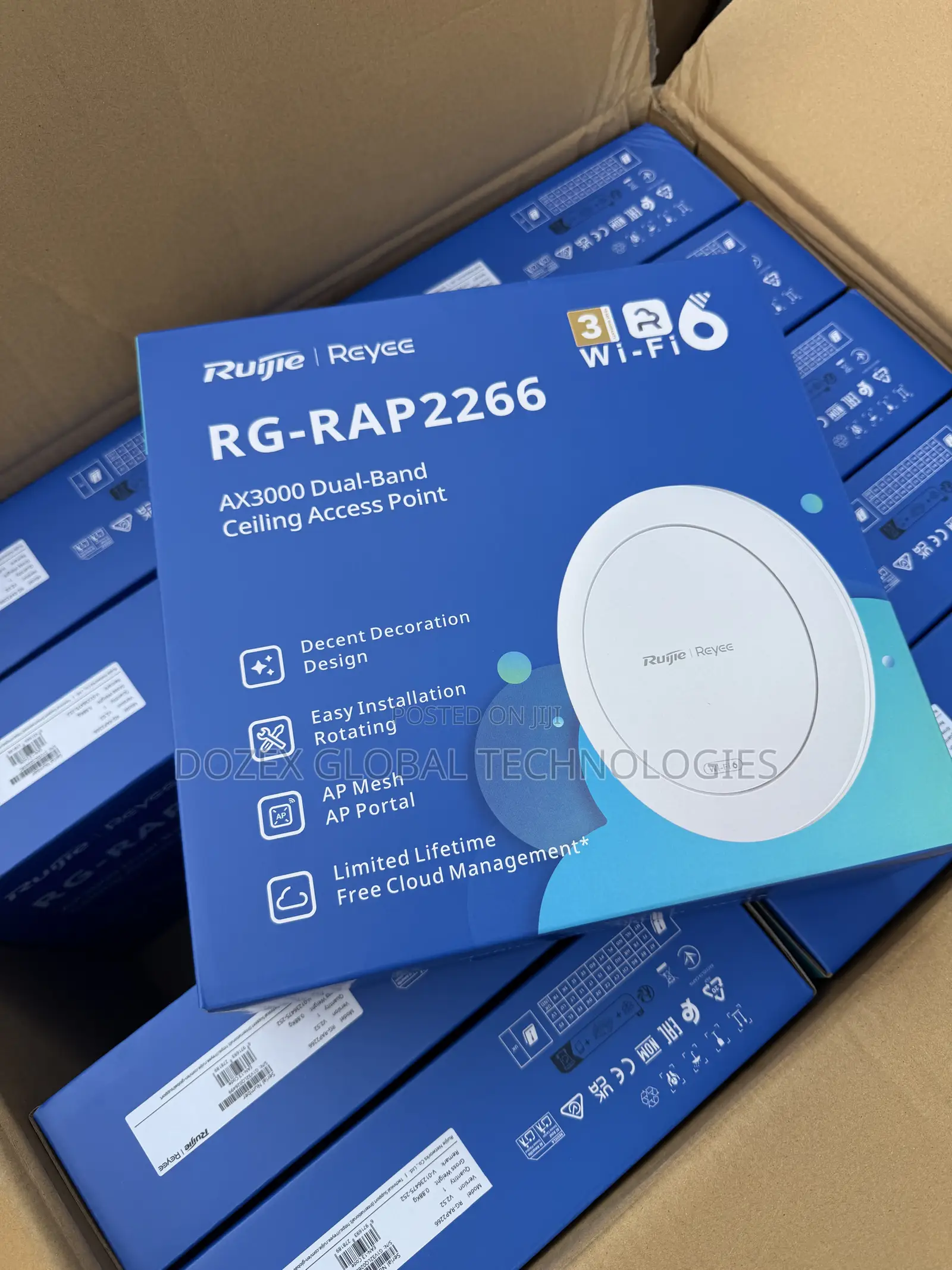 Ruijie RG RAP2266 Wifi 6 Access Points