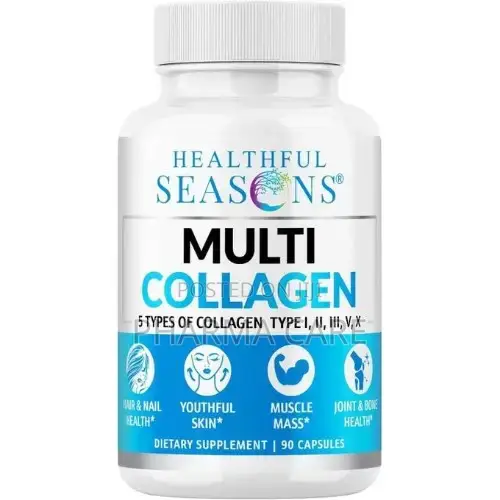 Multi Collagen Capsules I, Ii, Iii, V, X- 90 Capsules