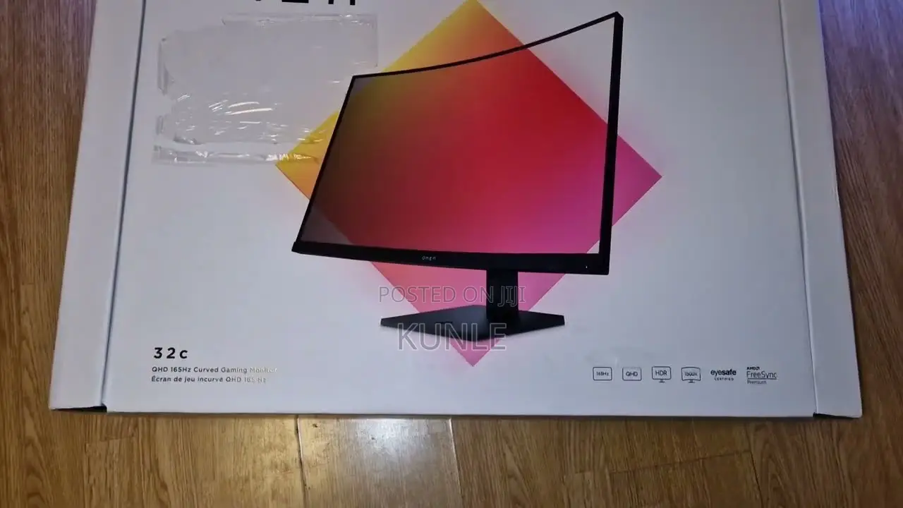 HP OMEN 32c QHD 165Hz Curved Gaming Monitor