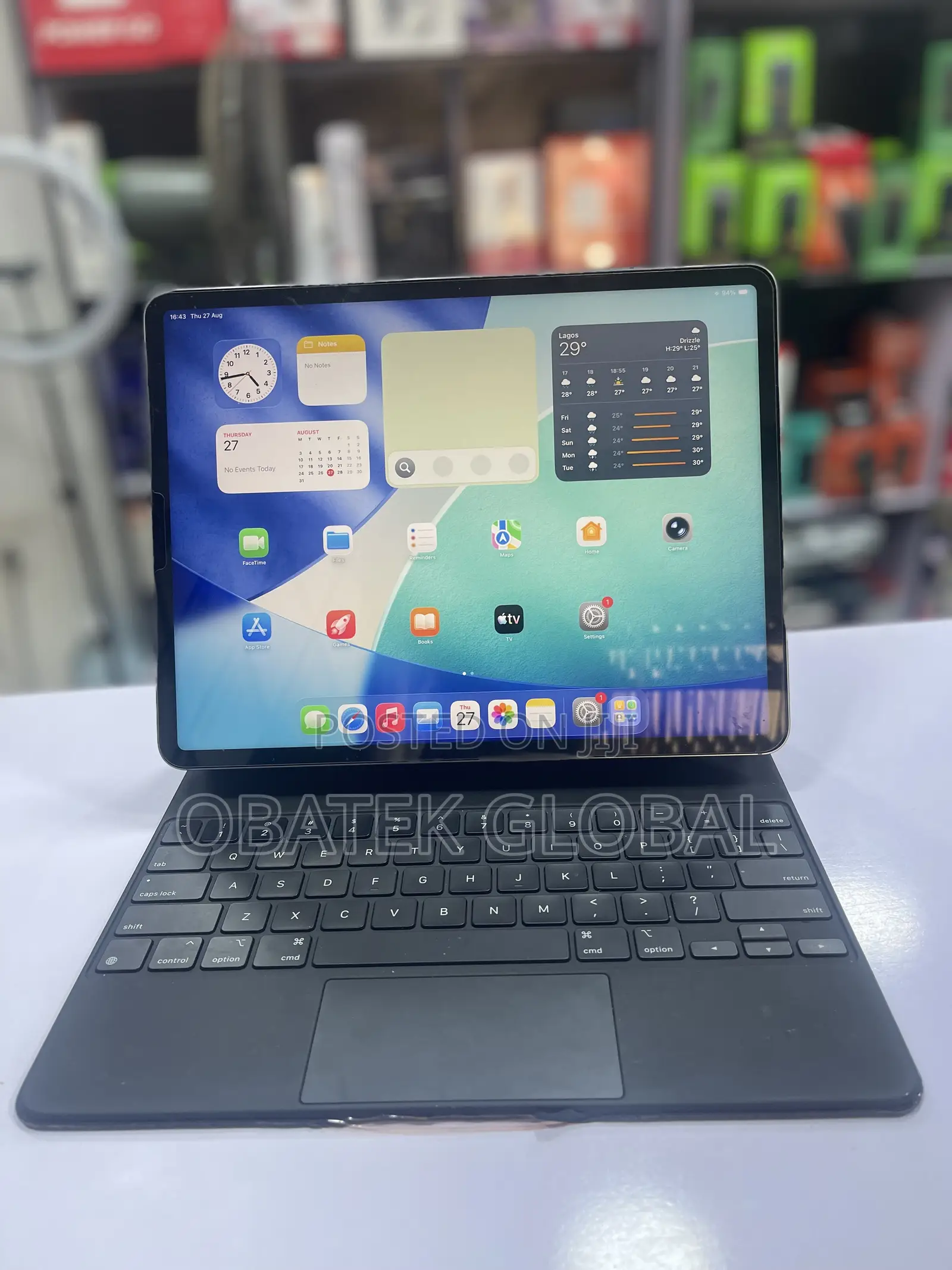 Apple iPad Pro 12.9 (2022) 128 GB Black