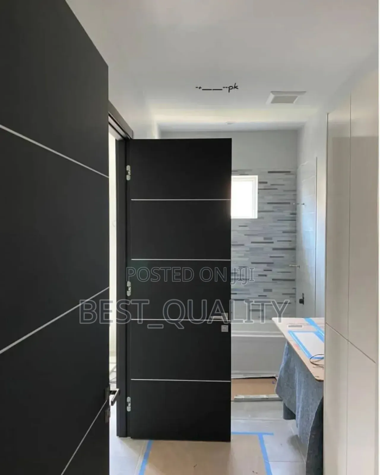 3ft by 8ft Wooden Room Door