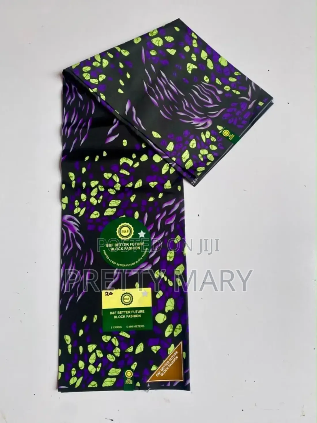 B&F Better Future Ankara Fabric