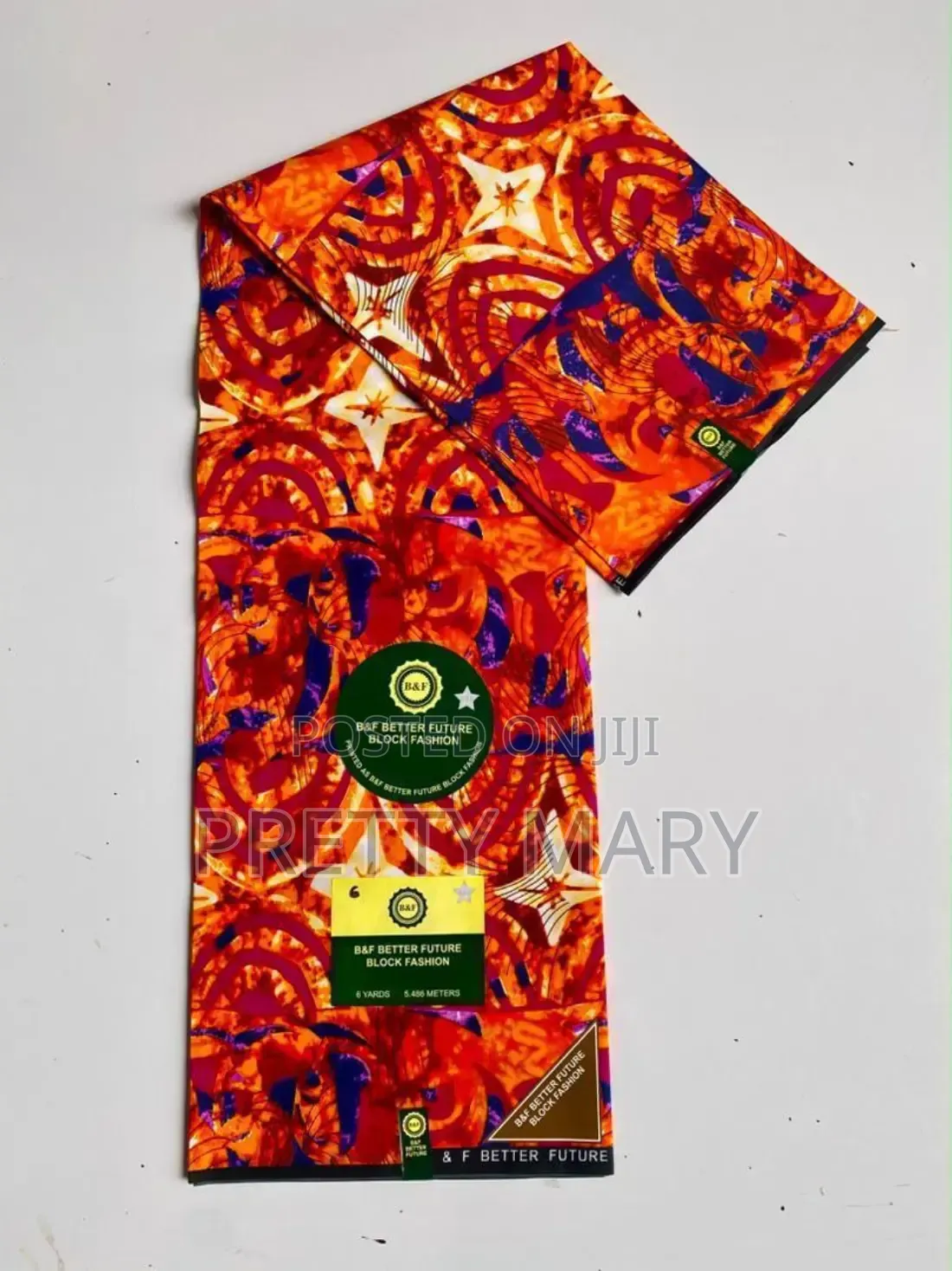 B&F Better Future Ankara Fabric
