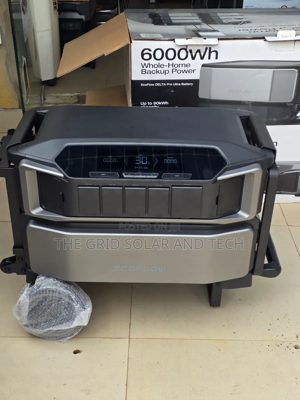 EcoFlow DELTA Pro Ultra | 6000Wh | 6900W Output | 10,800W Surge