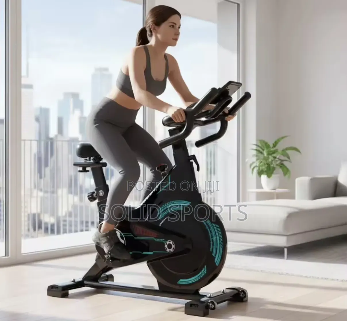 Experience a Full-Body Workout With Spinning Bike