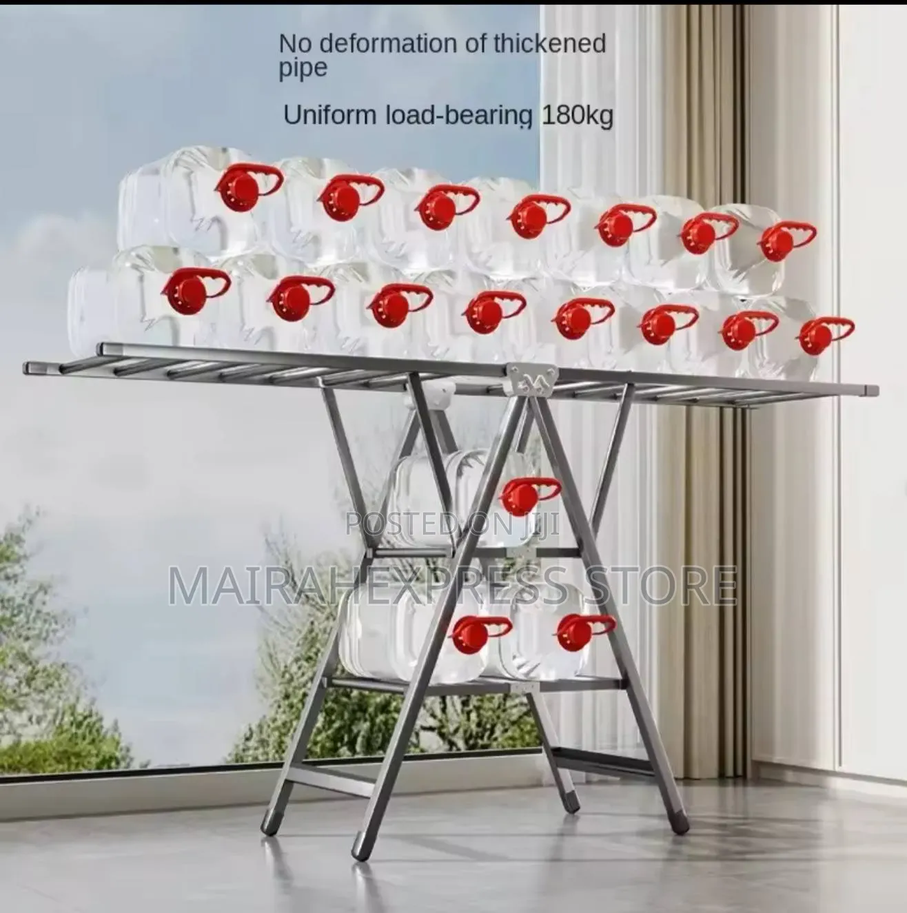 Super Strong Alloy Household Floor Folding Drying Rack T361