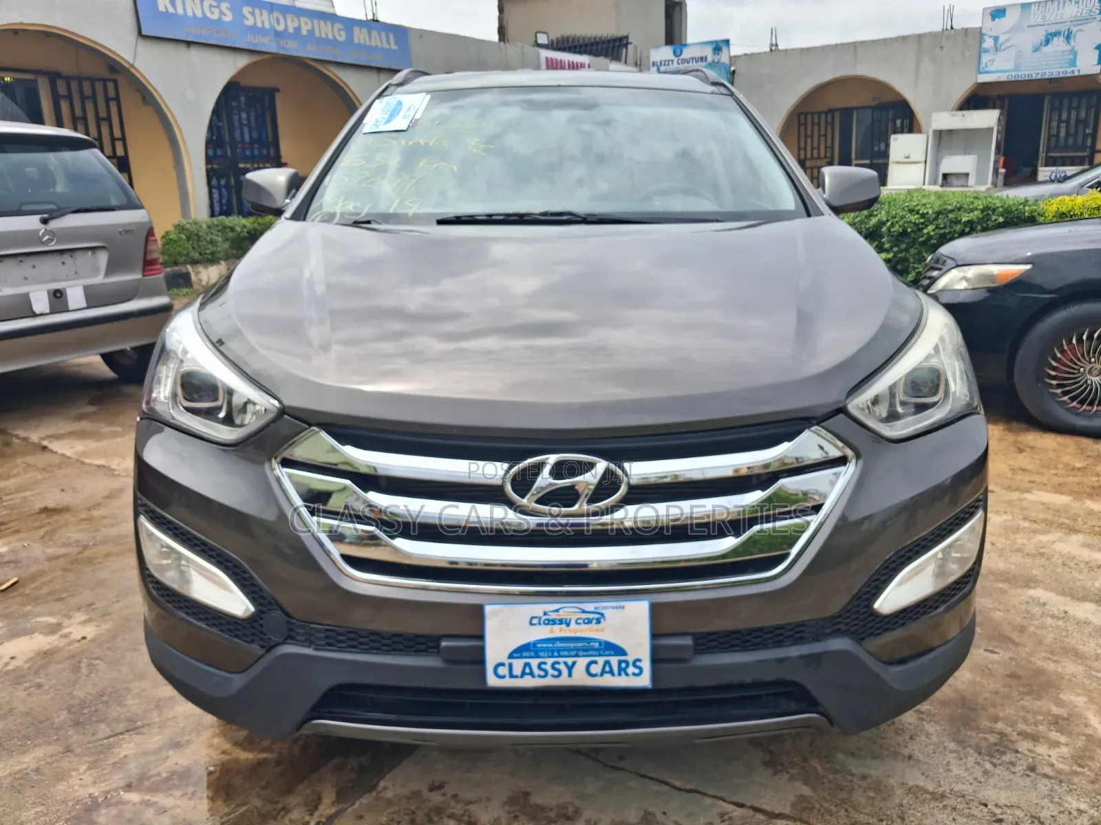 Hyundai Santa Fe 2014 Blue