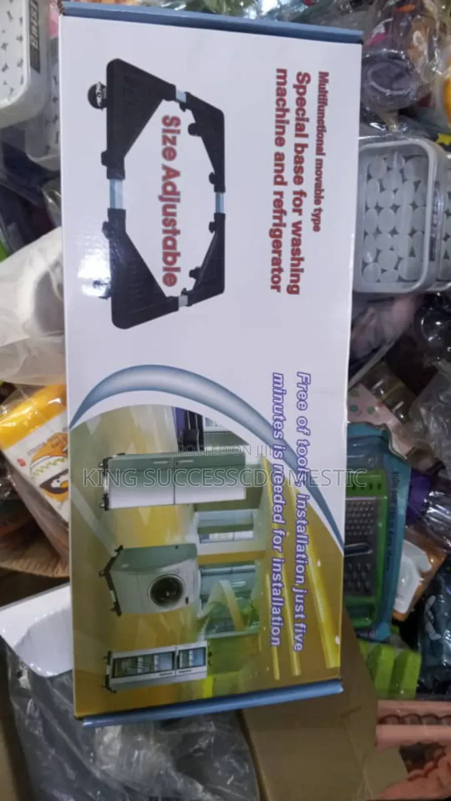 Adjustable Movable Appliance Base