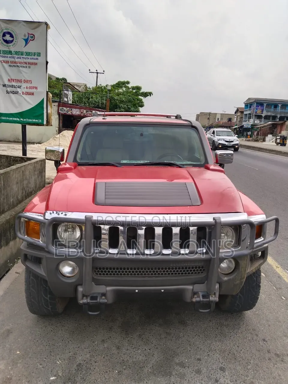 Hummer H3 2006 Red