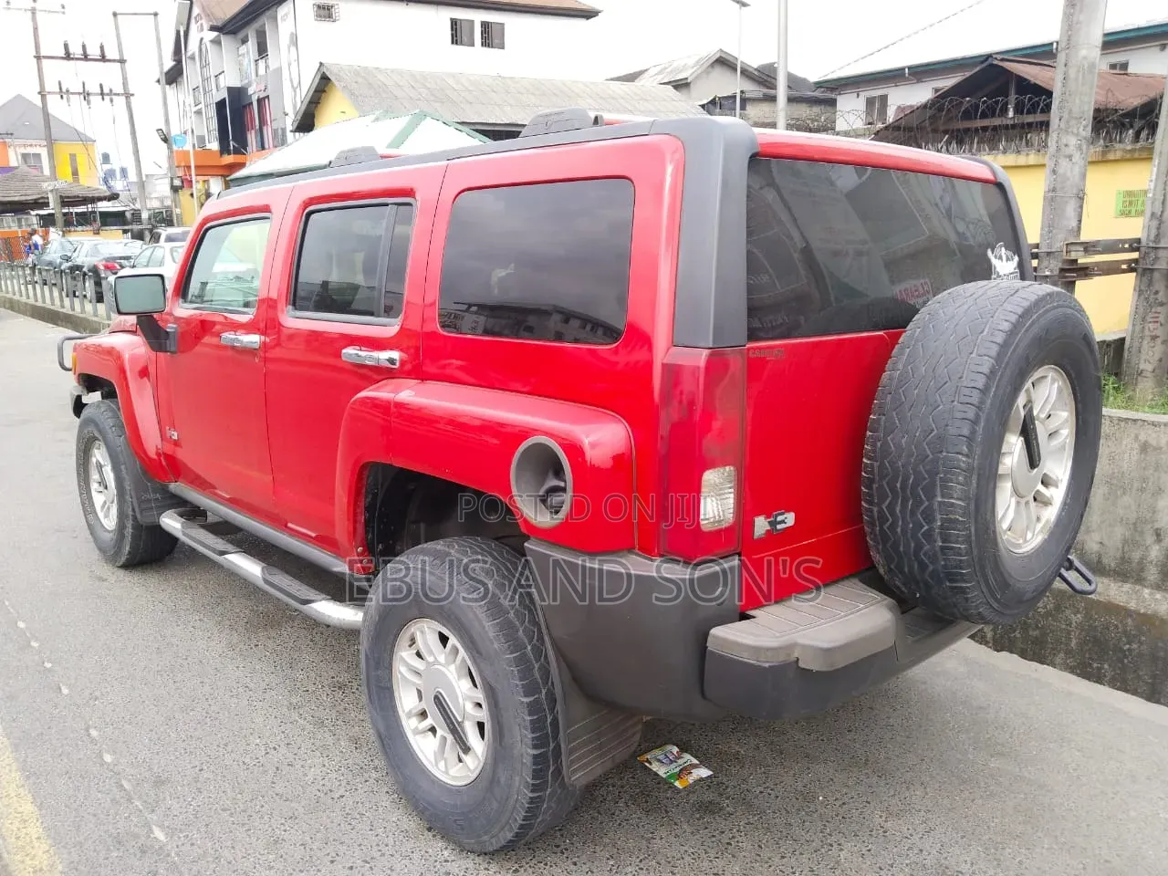 Hummer H3 2006 Red