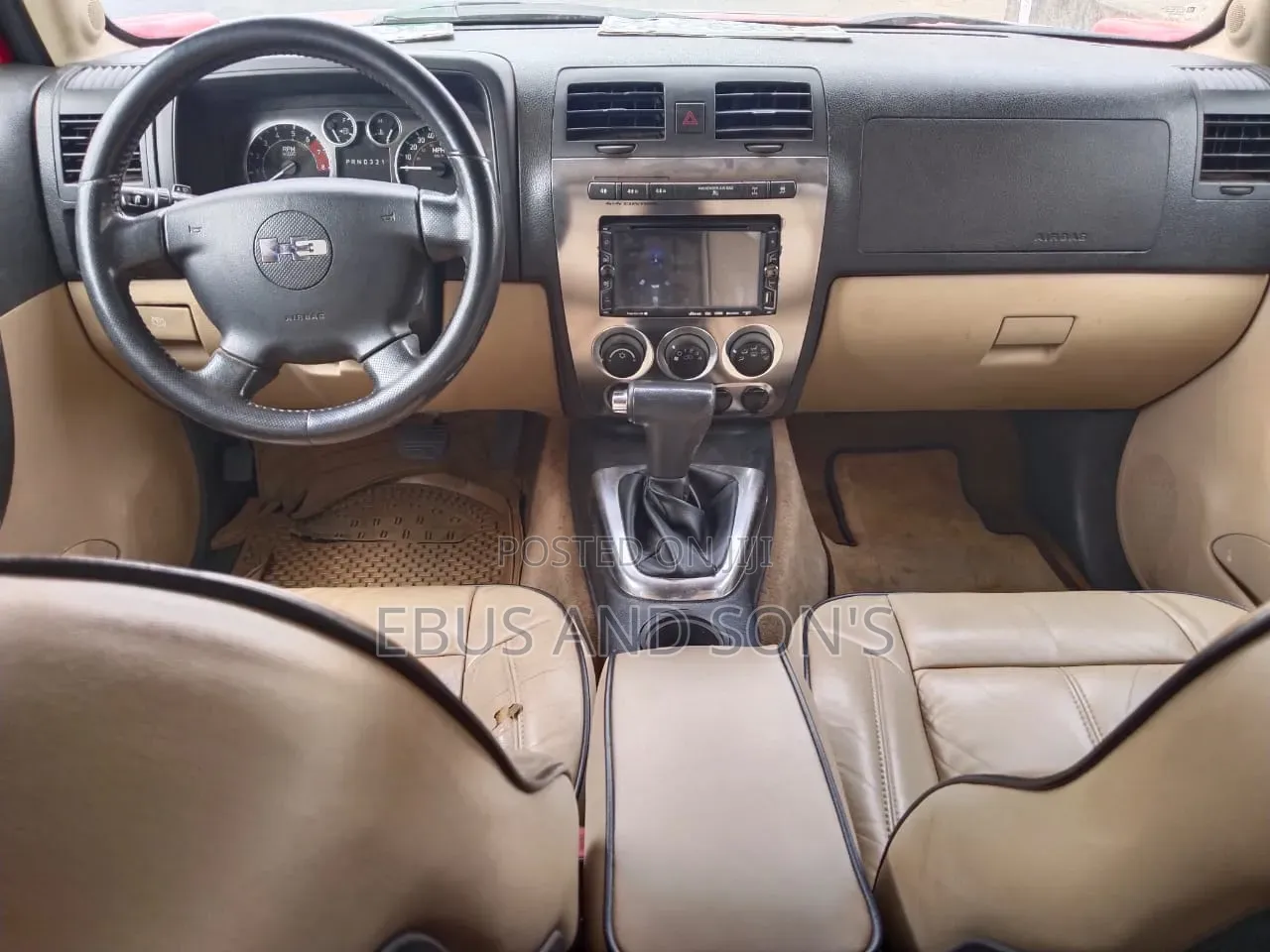 Hummer H3 2006 Red