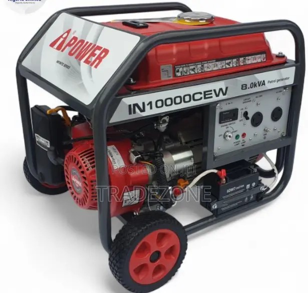 IPower 8.1Kva 100% Copper Key Start Generator | IN10000cew