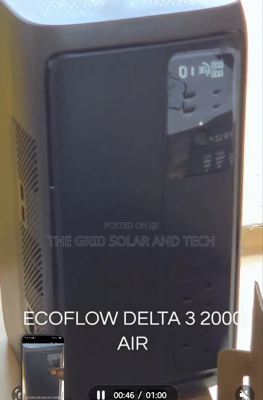 EcoFlow DELTA 3 2000 Air | 2048Wh | 2000W Output | 4000W Surge