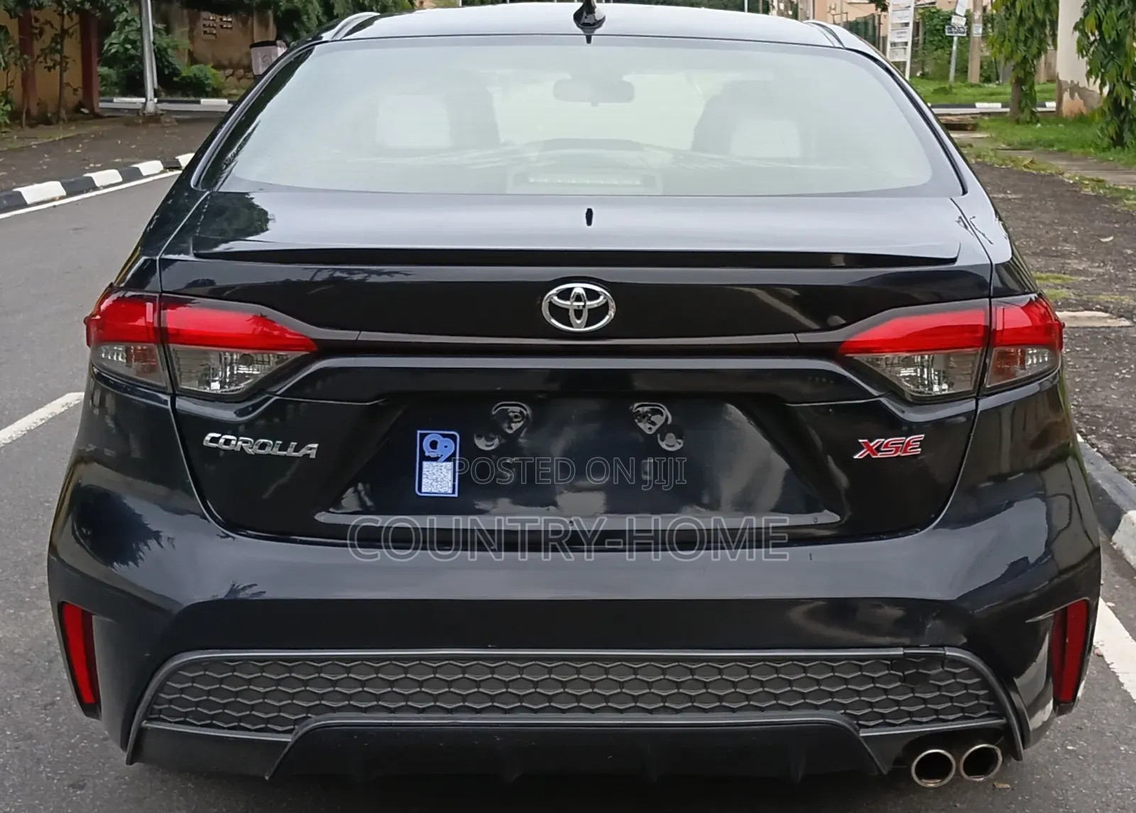 Toyota Corolla XSE 2020 Black