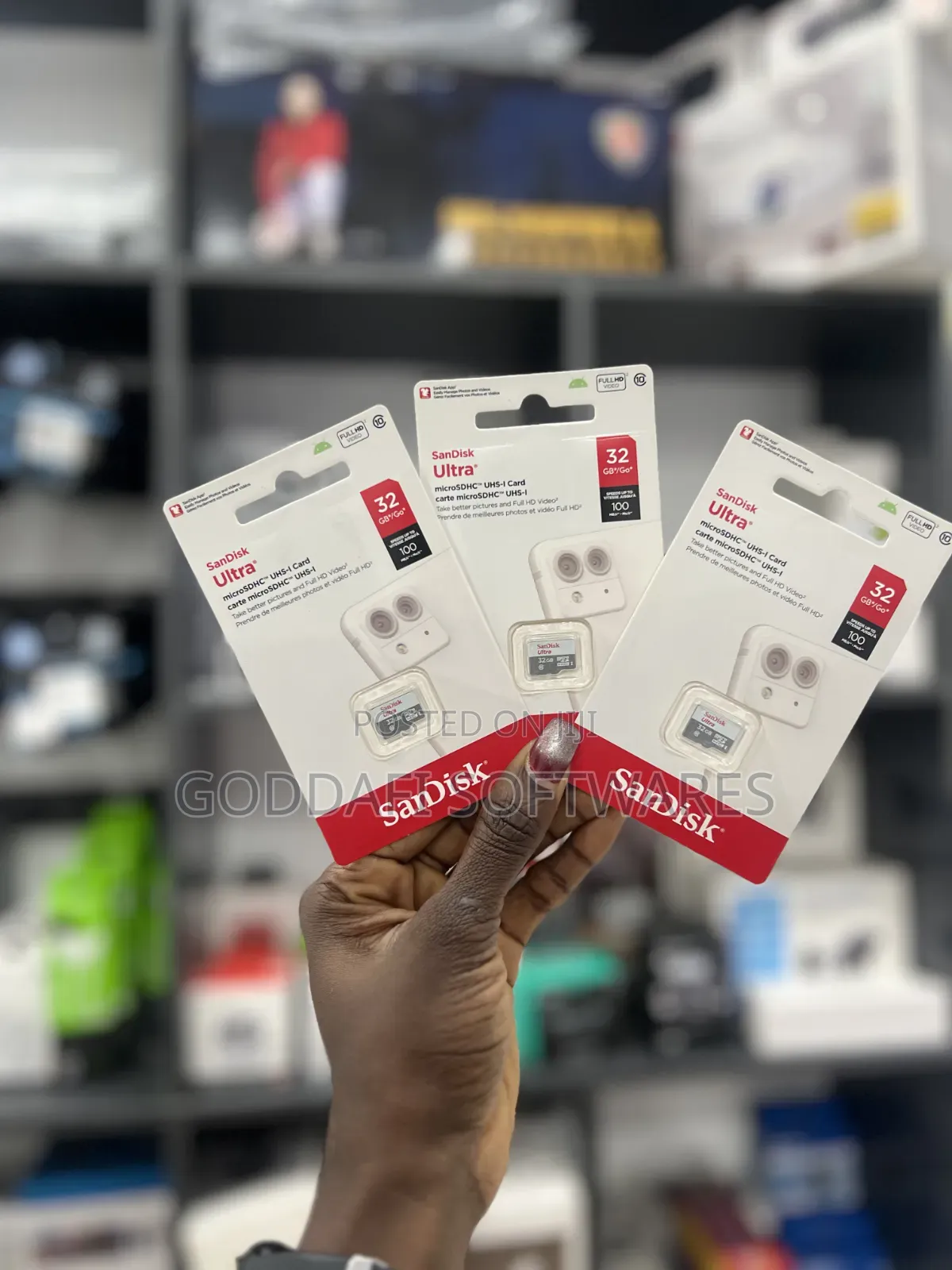 SanDisk Ultra 32GB Micro SD Card 100mb/S | Goddafi Stores
