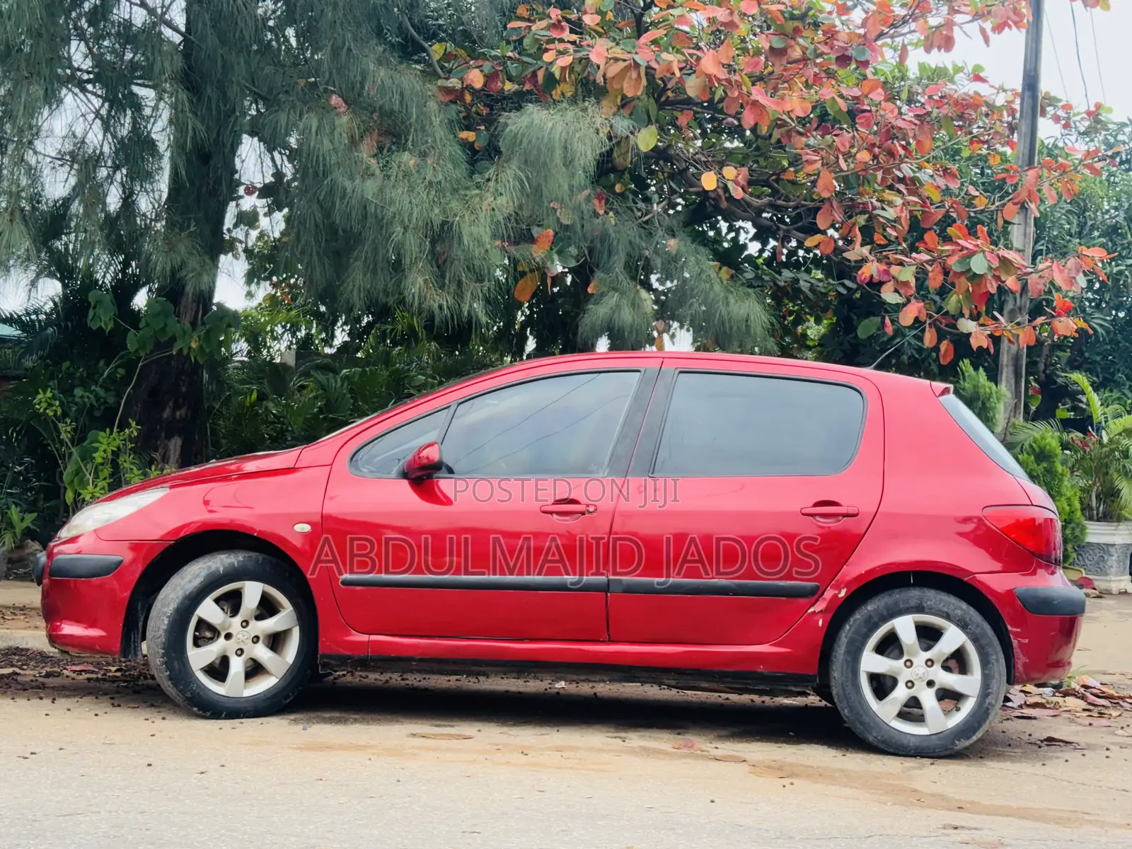 Peugeot 307 2007 Red