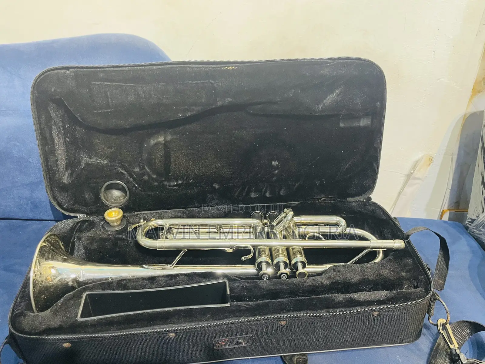 Neat as New Yamaha Trumpet Silver Pro