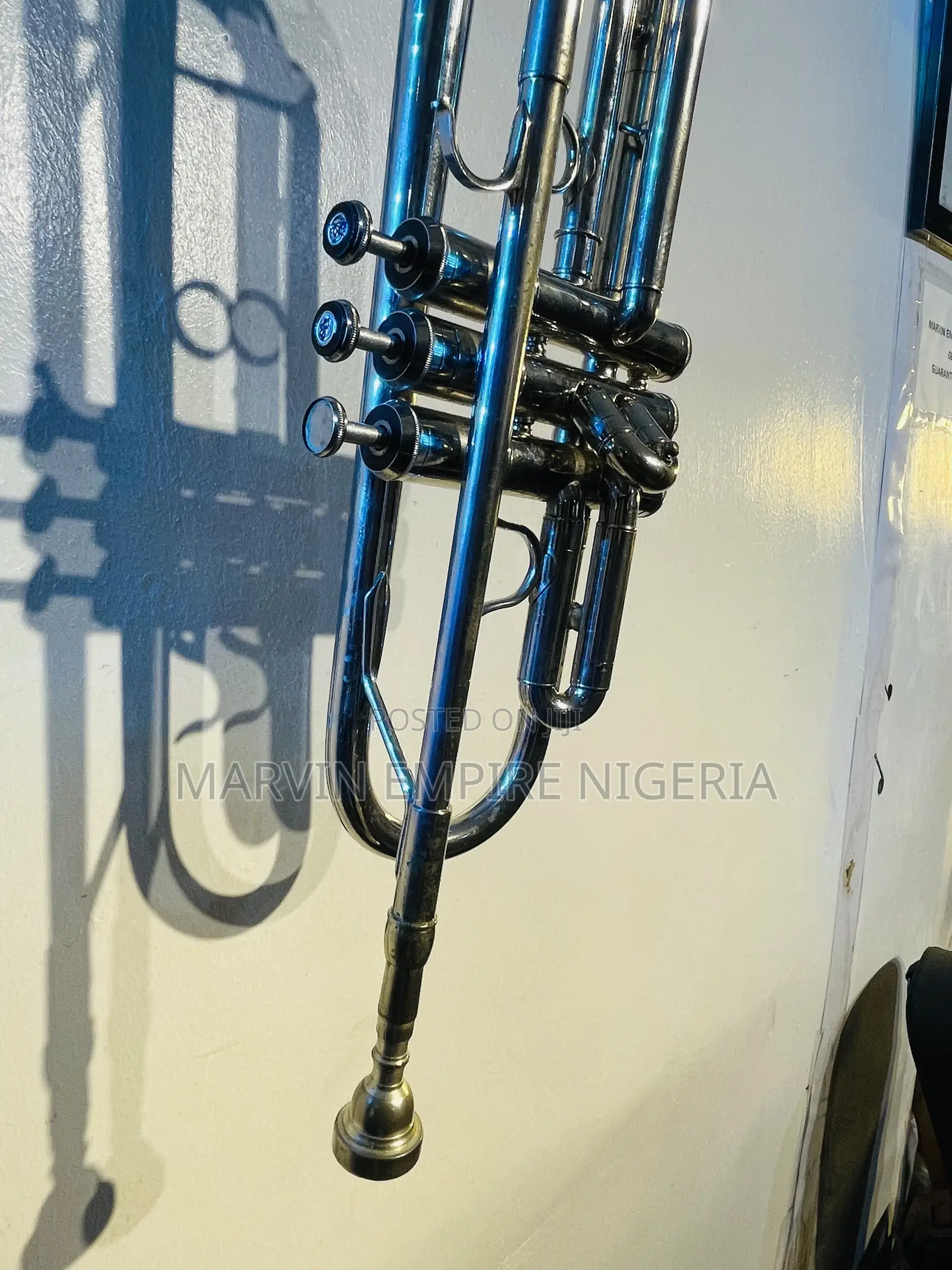 Neat as New Yamaha Trumpet Silver Pro