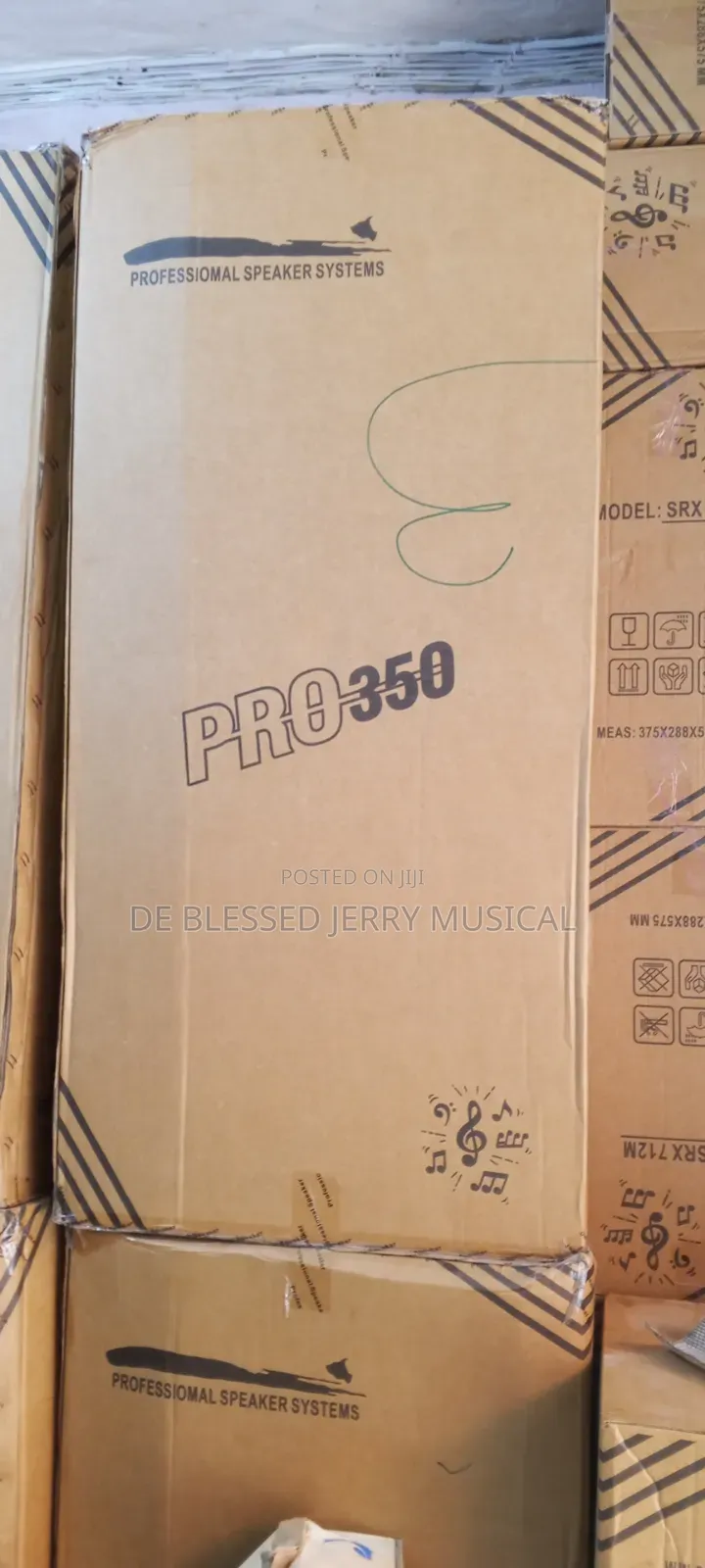 Original JBL Double Speaker Srx725 With Pure Acoustic Body