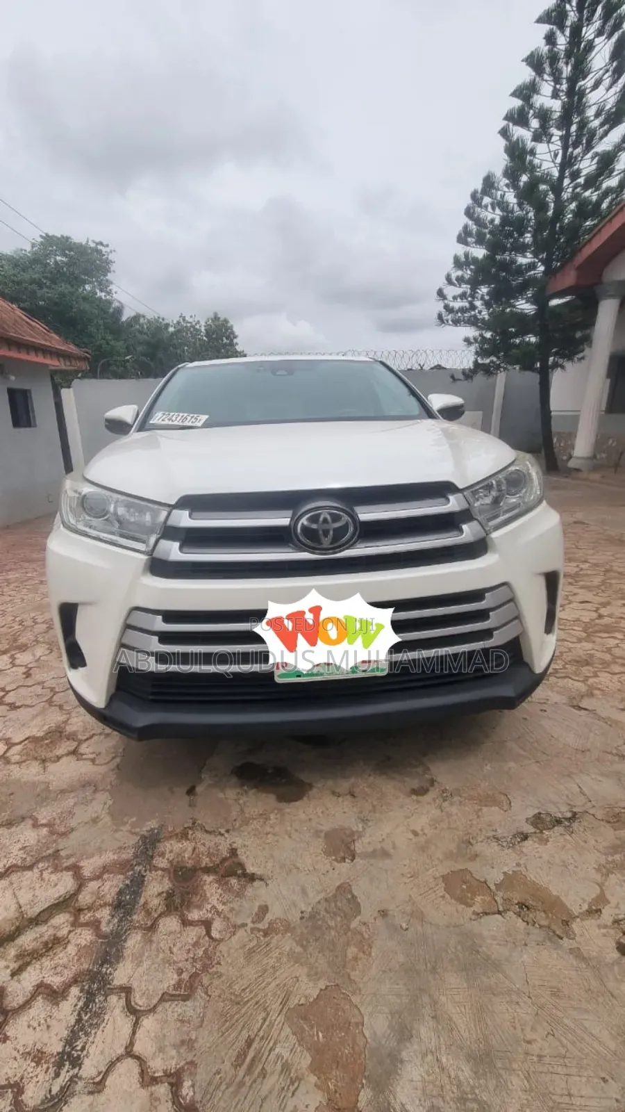 Toyota Highlander 2019 White